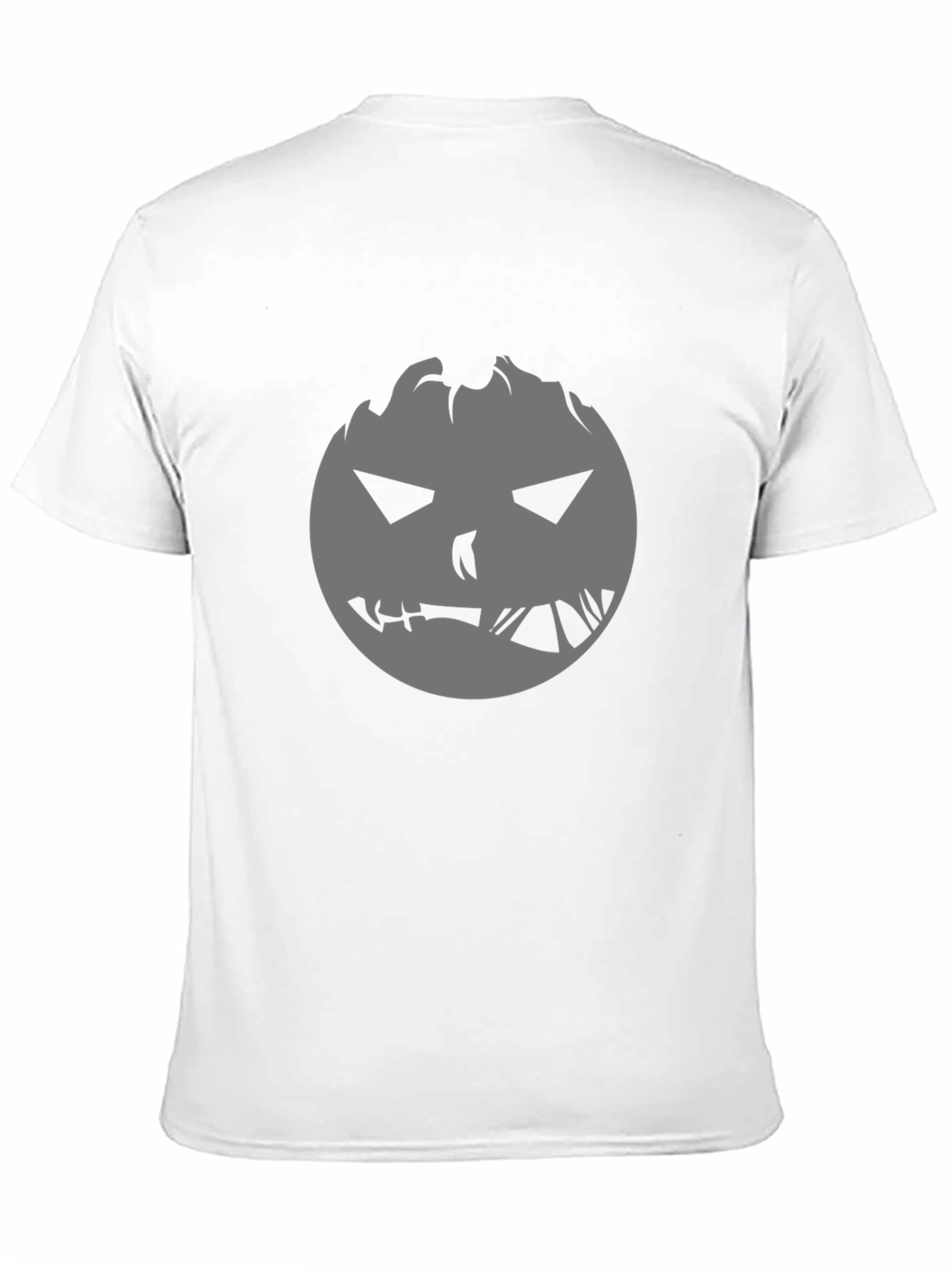 Spooky Pumpkin Face Graphic Tee - Halloween Ready