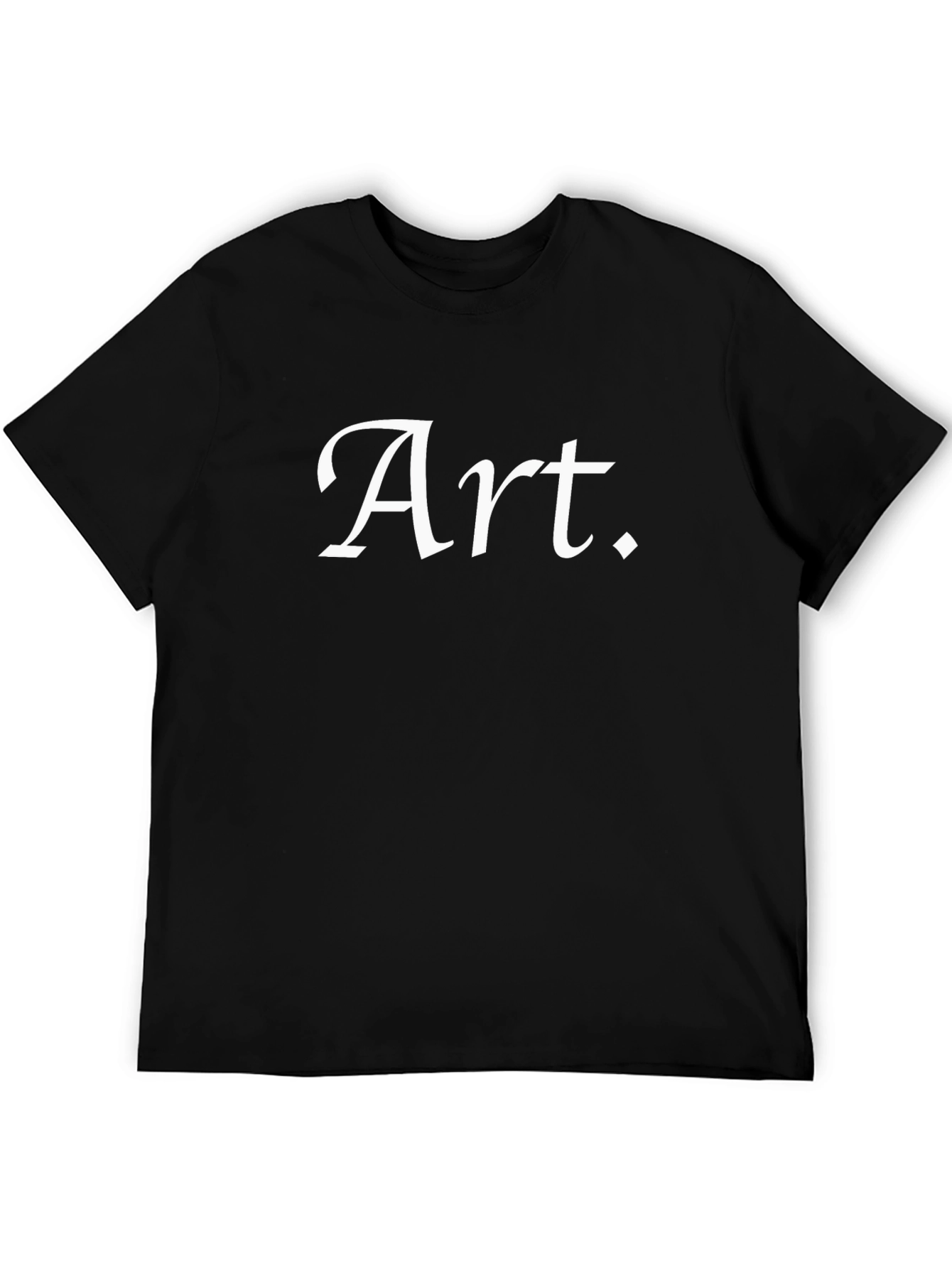 Art Graphic Black T-Shirt