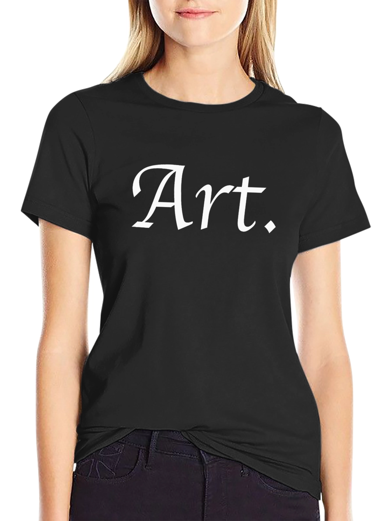 Art Graphic Black T-Shirt