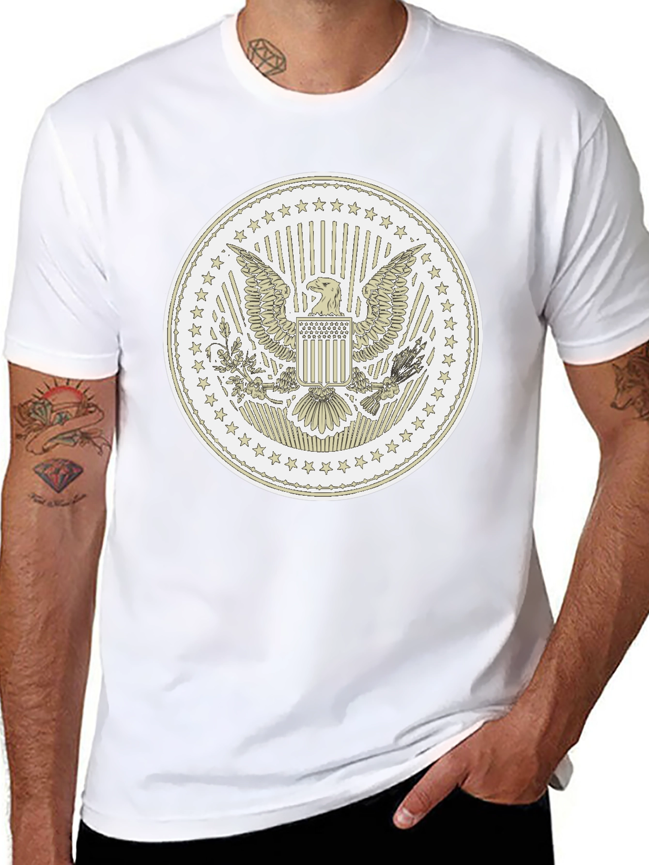 Presidential Seal Black T-Shirt