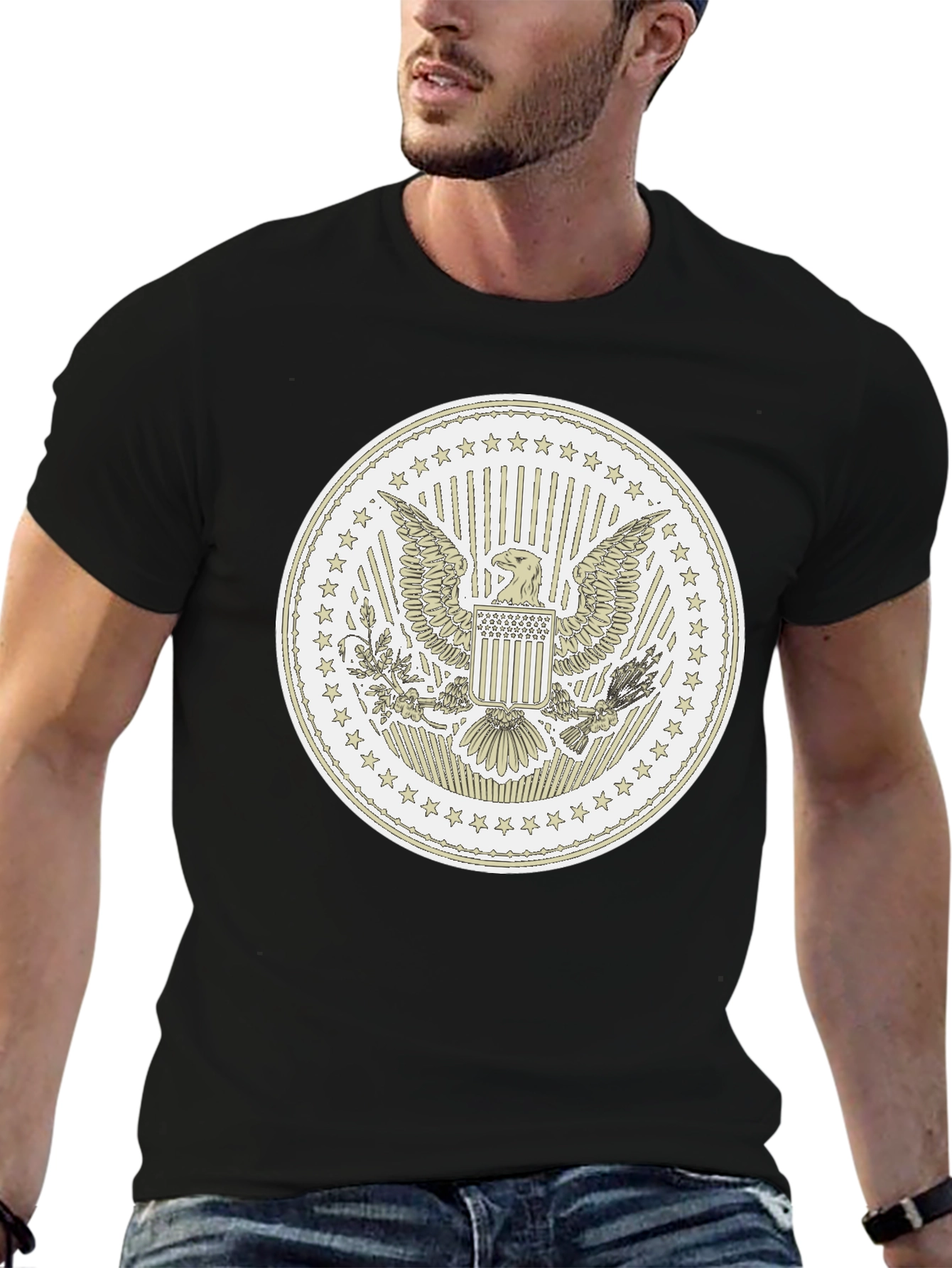 Presidential Seal Black T-Shirt