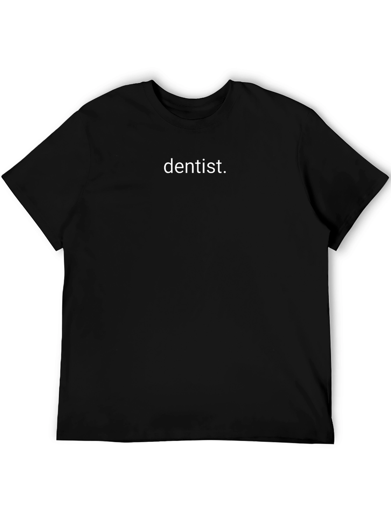 Dentist Black T-Shirt - Stylish Career Pride