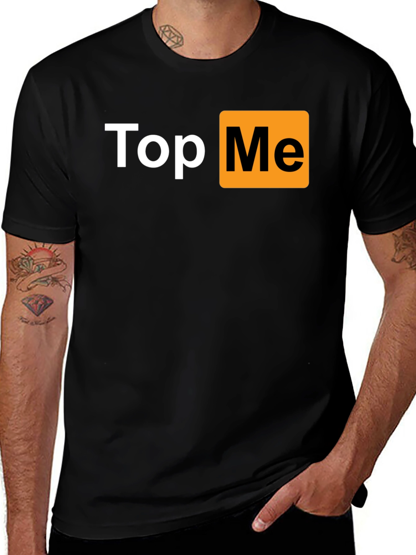 Top Me T-Shirt - Funny Novelty Tee
