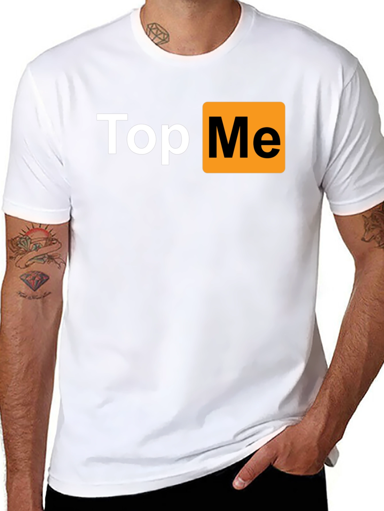 Top Me T-Shirt - Funny Novelty Tee