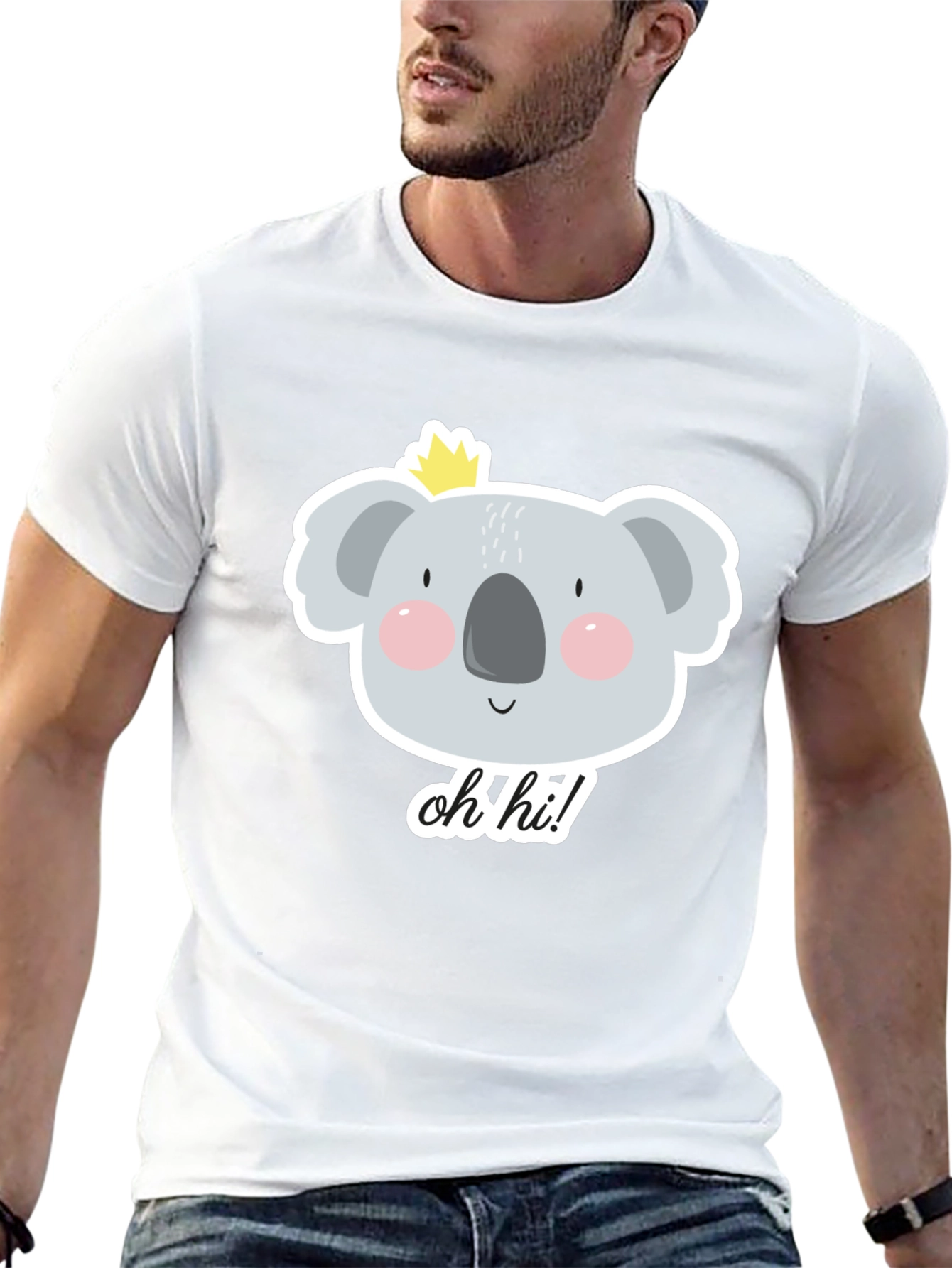 Cute Koala T-Shirt - Oh Hi! Graphic Tee