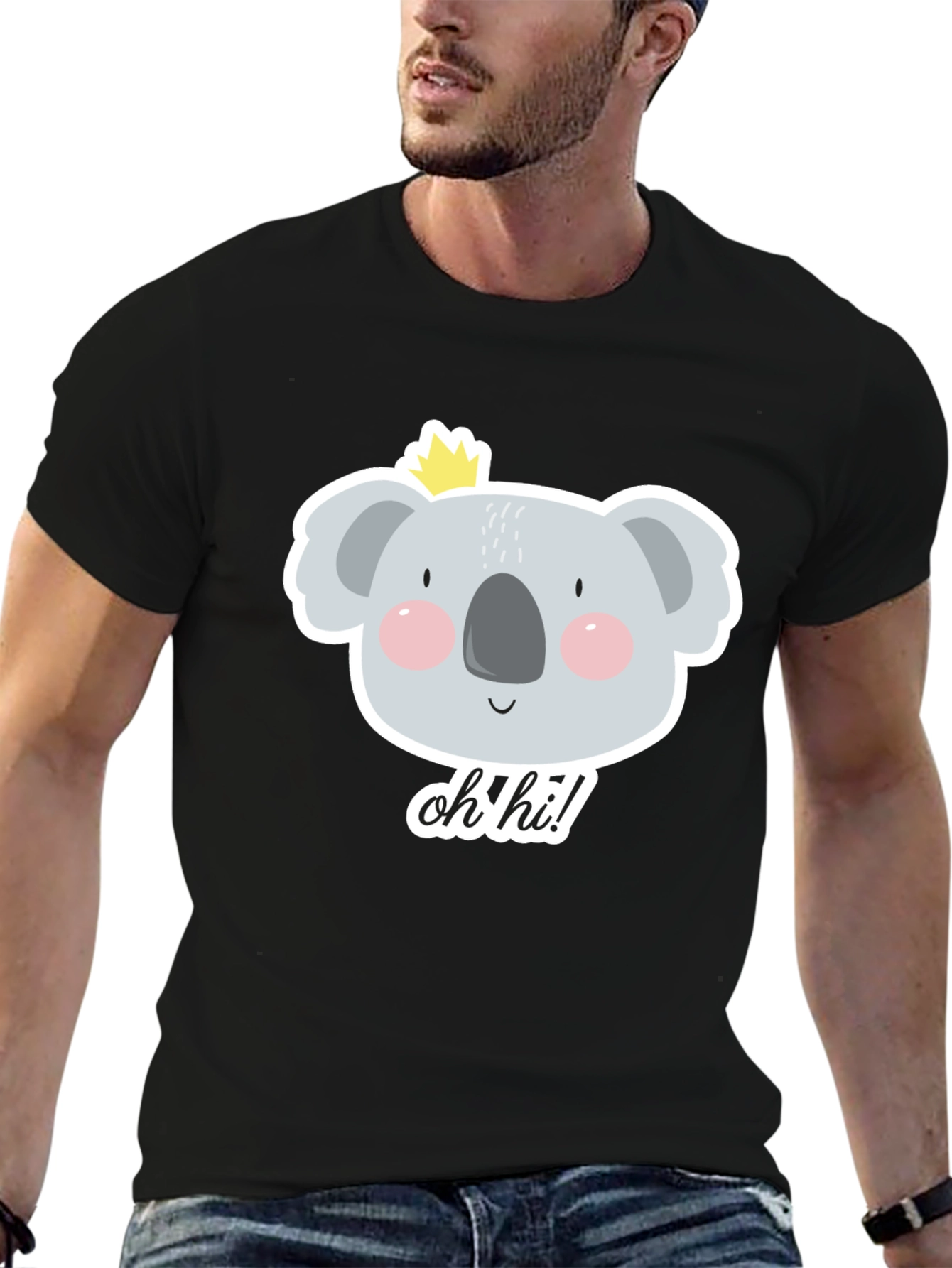 Cute Koala T-Shirt - Oh Hi! Graphic Tee
