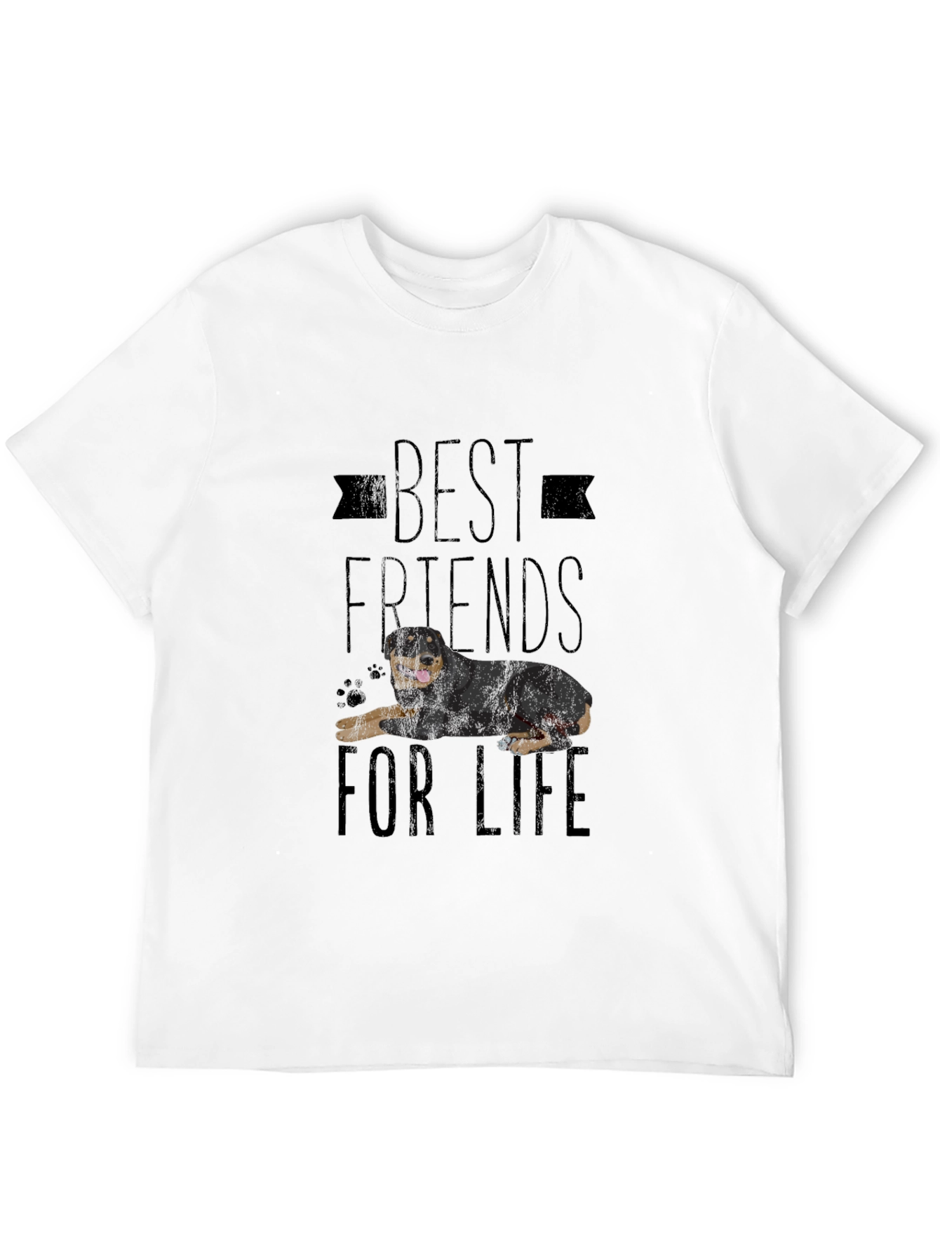 Best Friends For Life Rottweiler T-Shirt