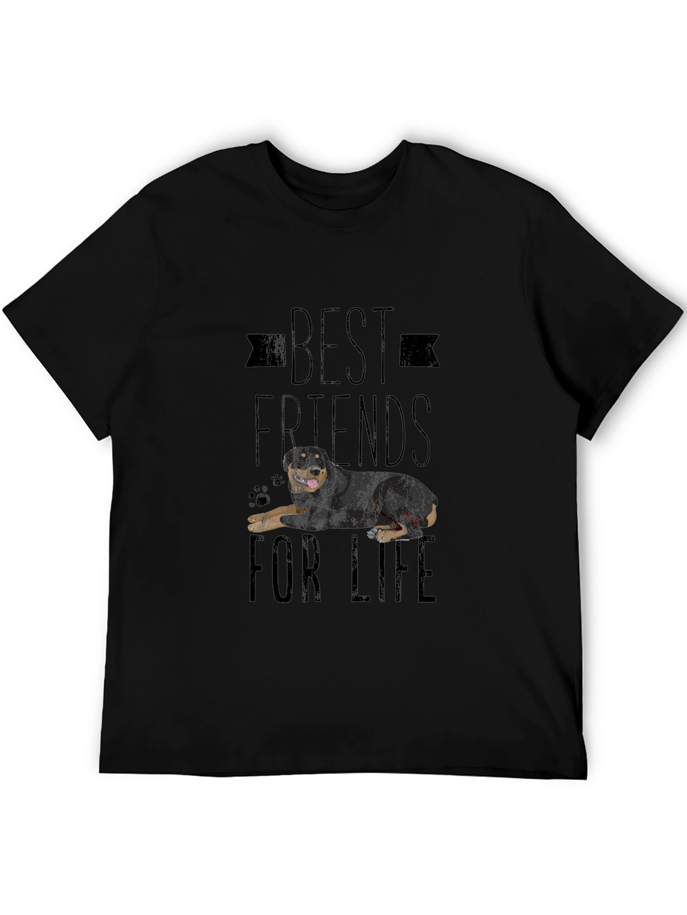 Best Friends For Life Rottweiler T-Shirt