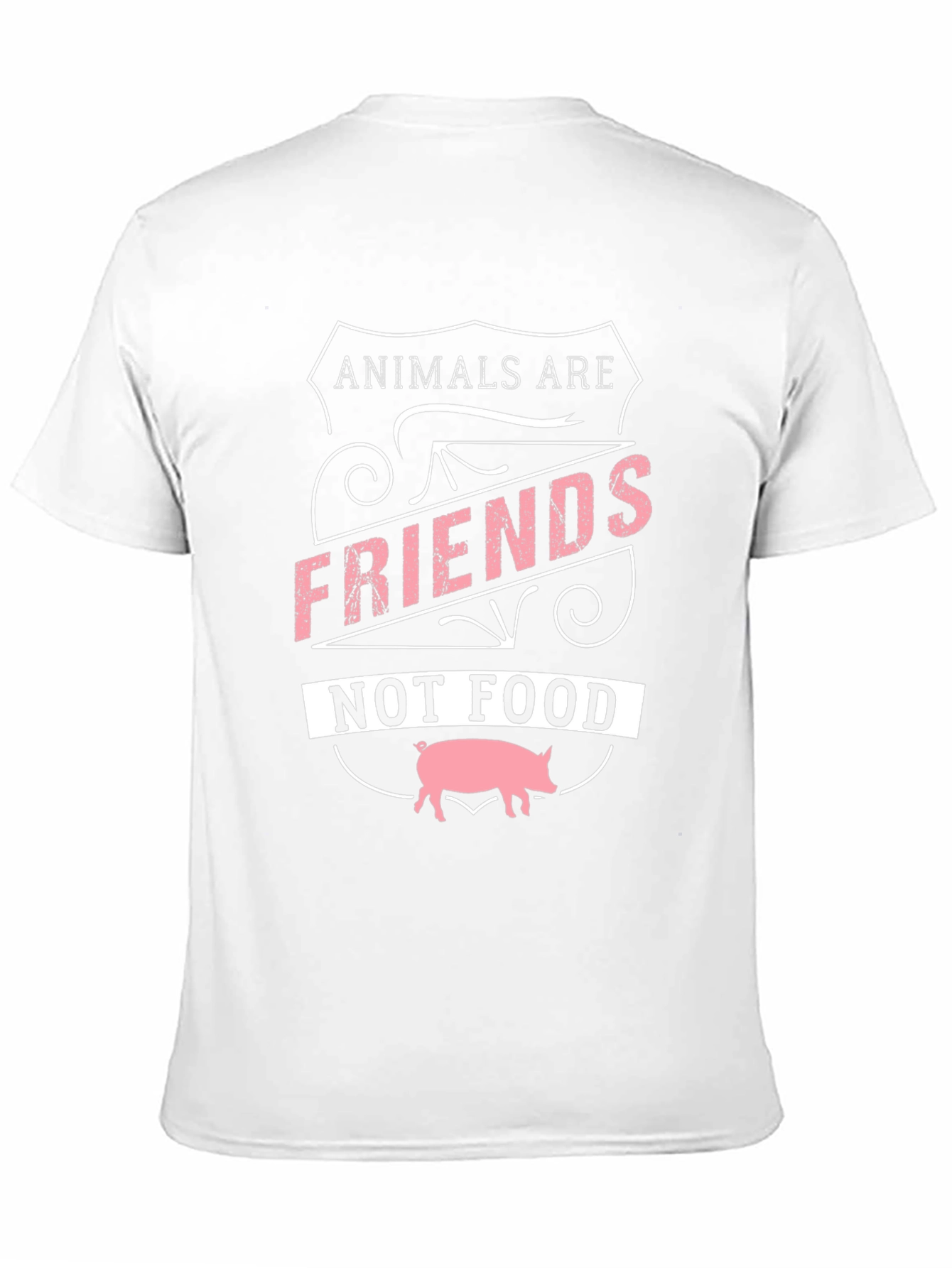 Animals are Friends T-Shirt Vegan Tee