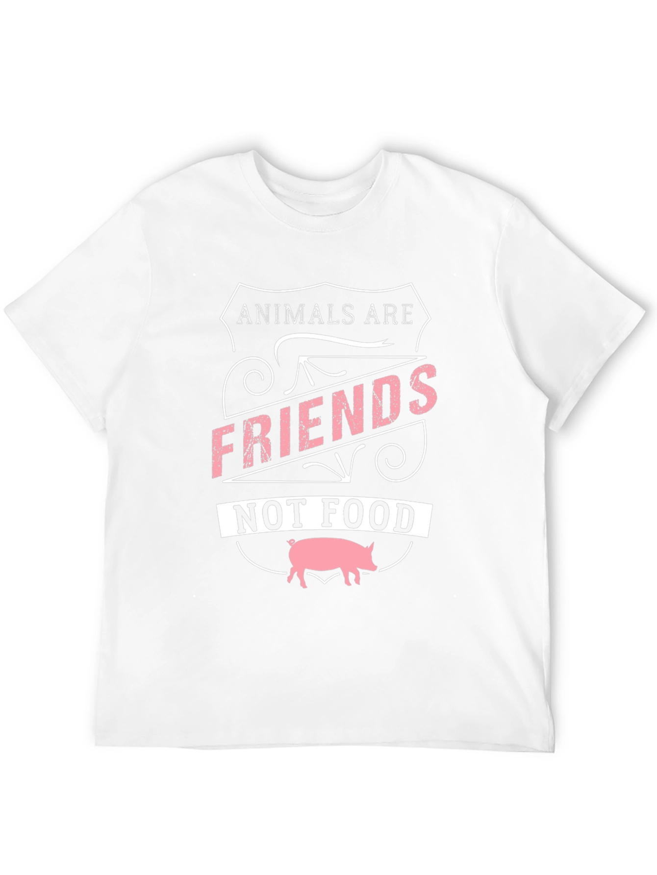 Animals are Friends T-Shirt Vegan Tee