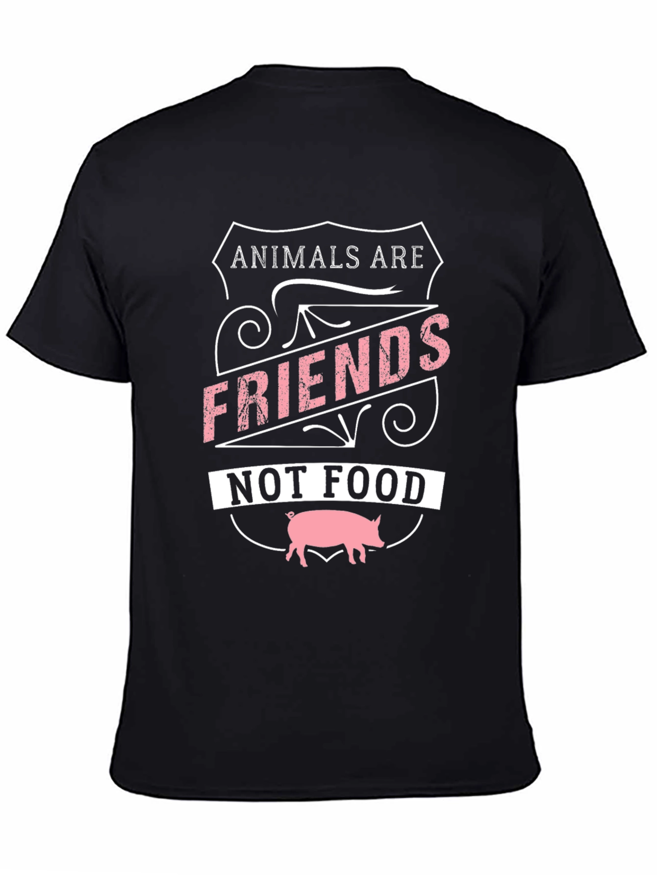 Animals are Friends T-Shirt Vegan Tee