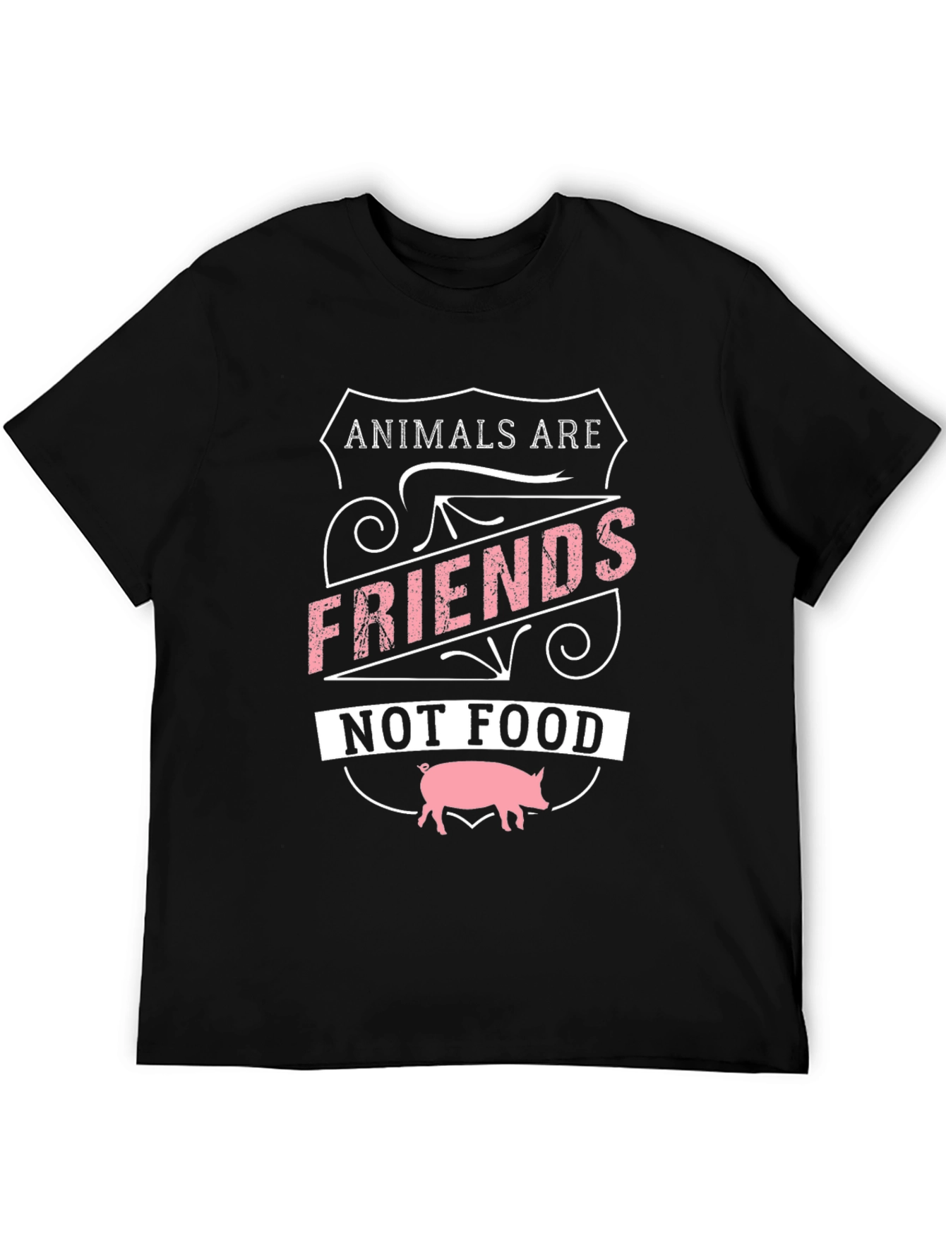 Animals are Friends T-Shirt Vegan Tee