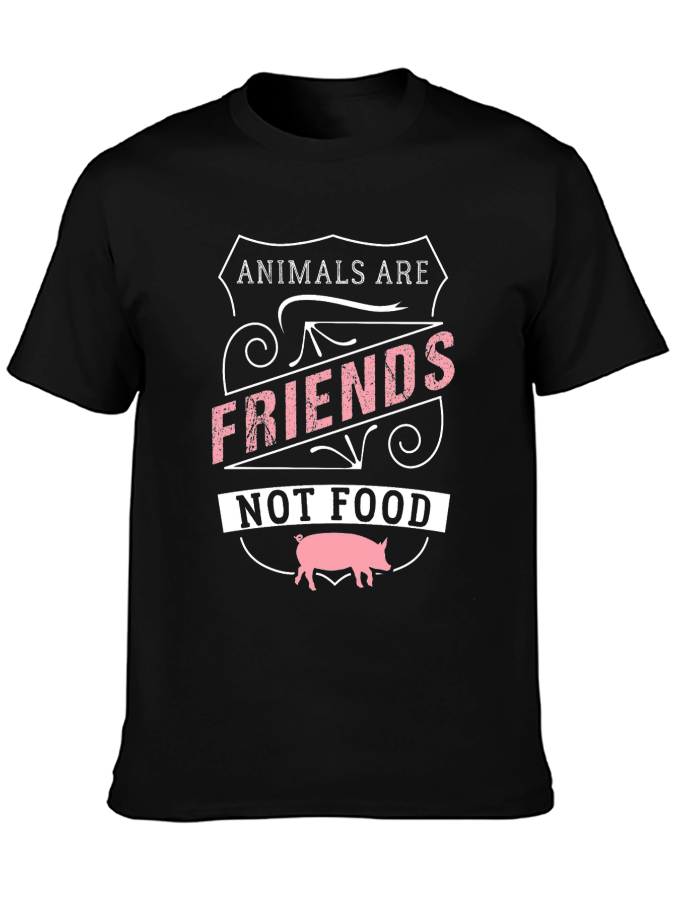 Animals are Friends T-Shirt Vegan Tee