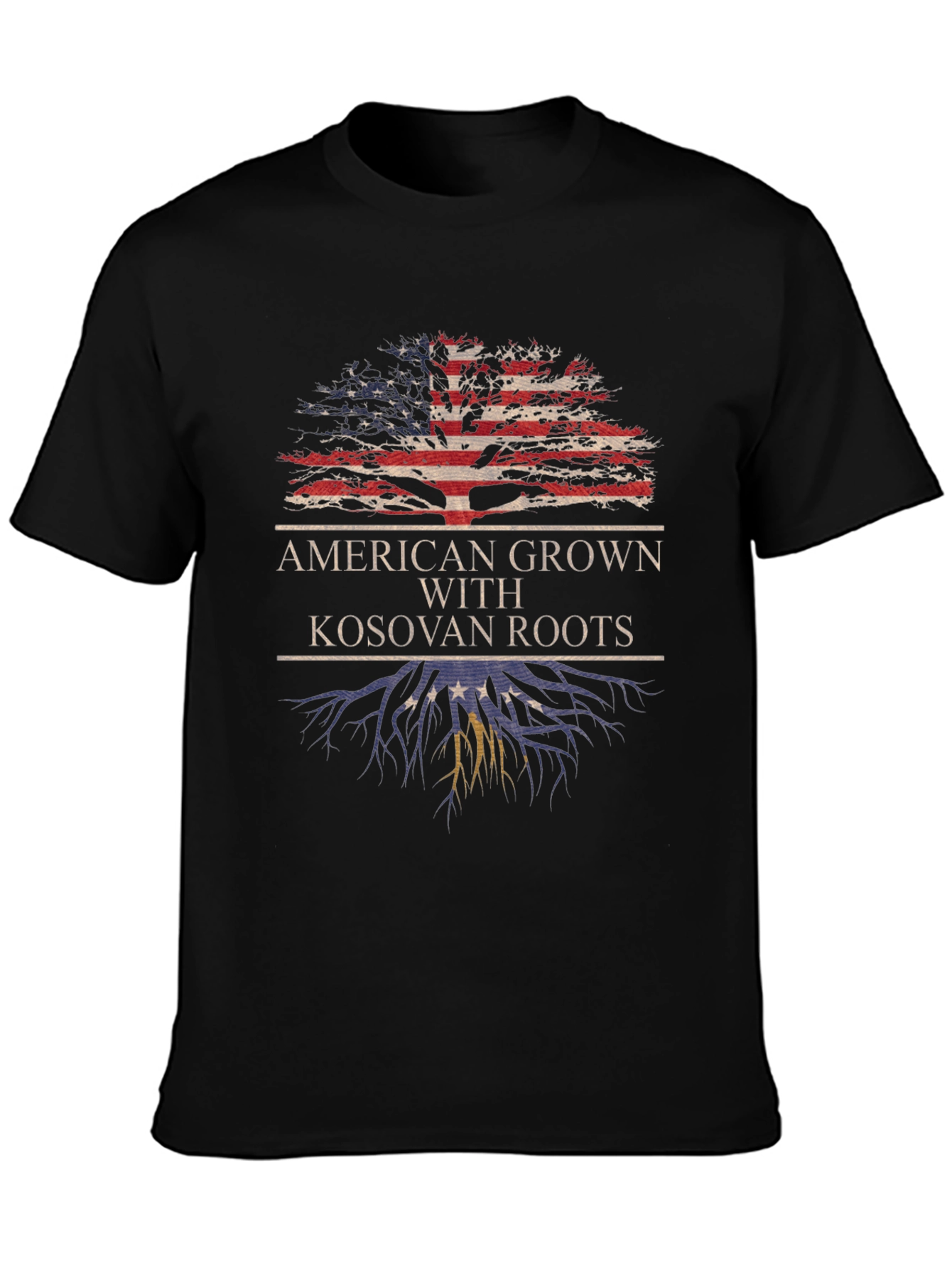 American Grown with Kosovan Roots T-Shirt