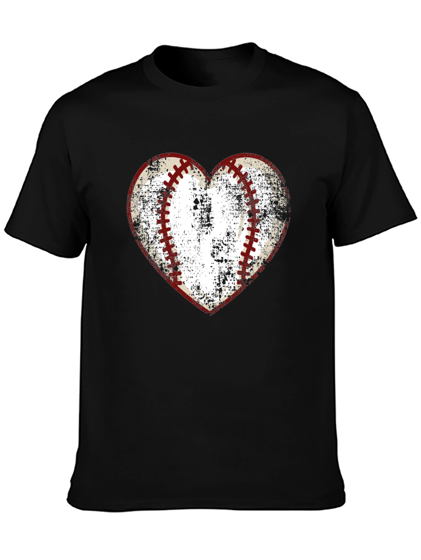 Baseball Heart Graphic Tee - Love of the Game!