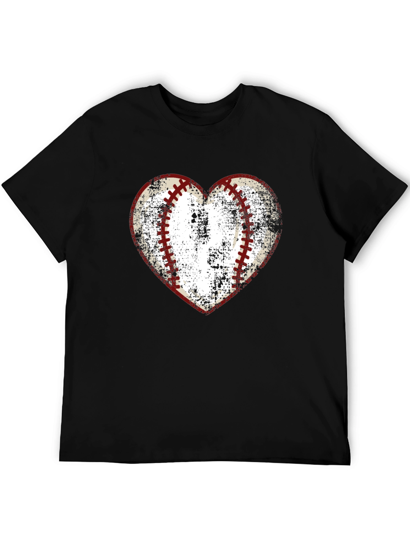Baseball Heart Graphic Tee - Love of the Game!