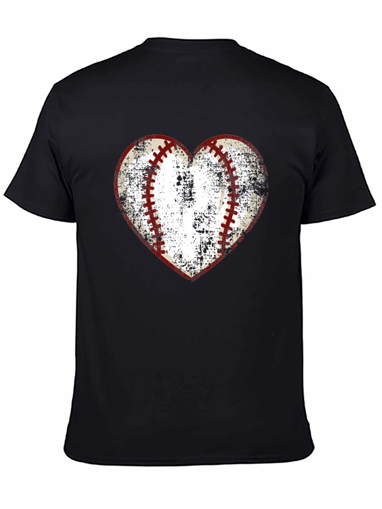 Baseball Heart Graphic Tee - Love of the Game!