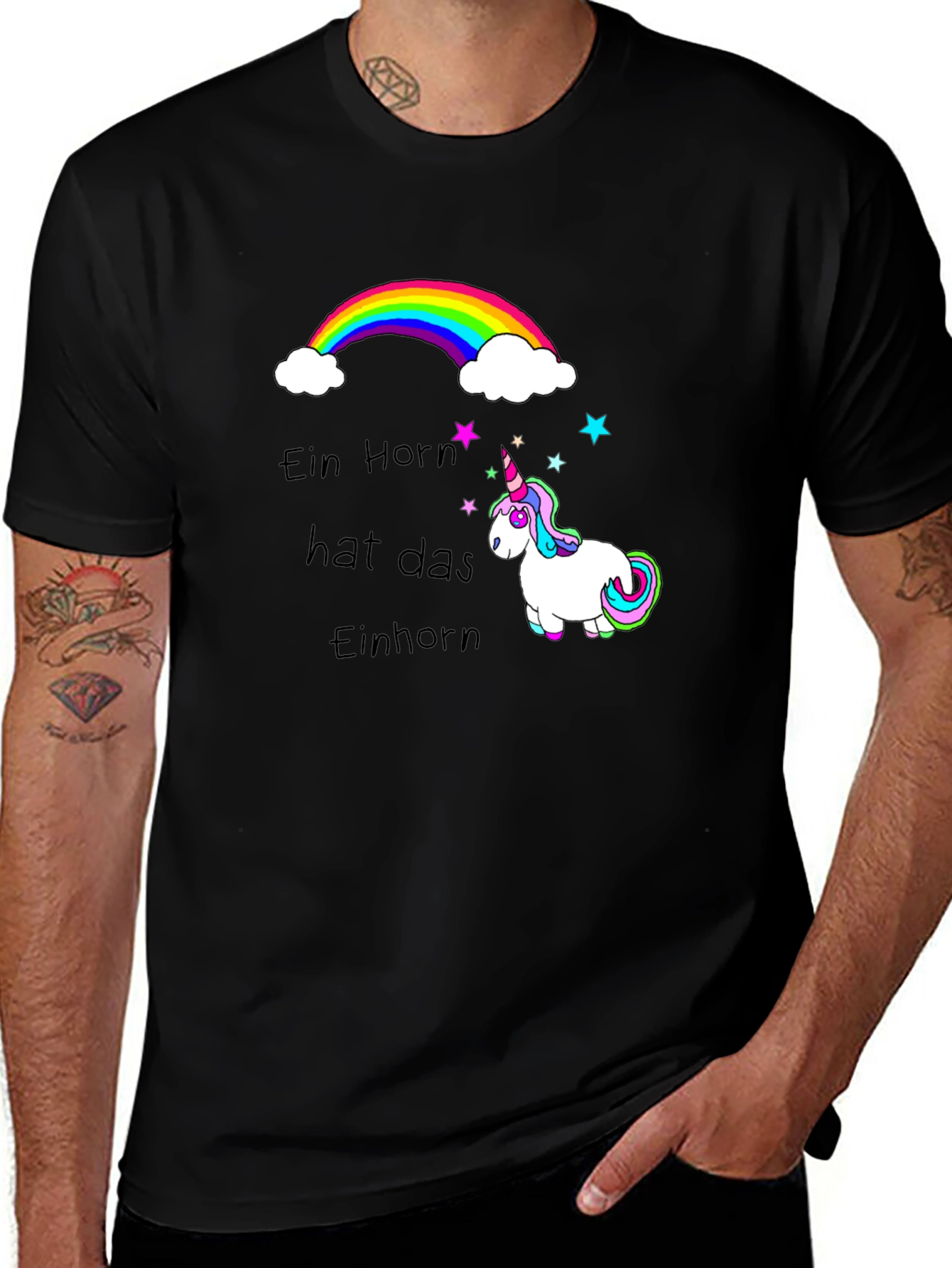 Unicorn Rainbow Graphic Tee