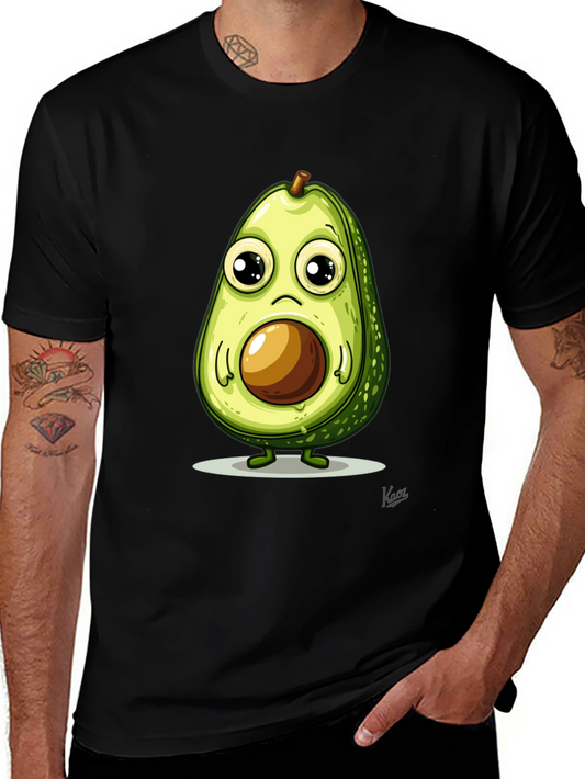 Cute Avocado T-Shirt - Unique Graphic Tee