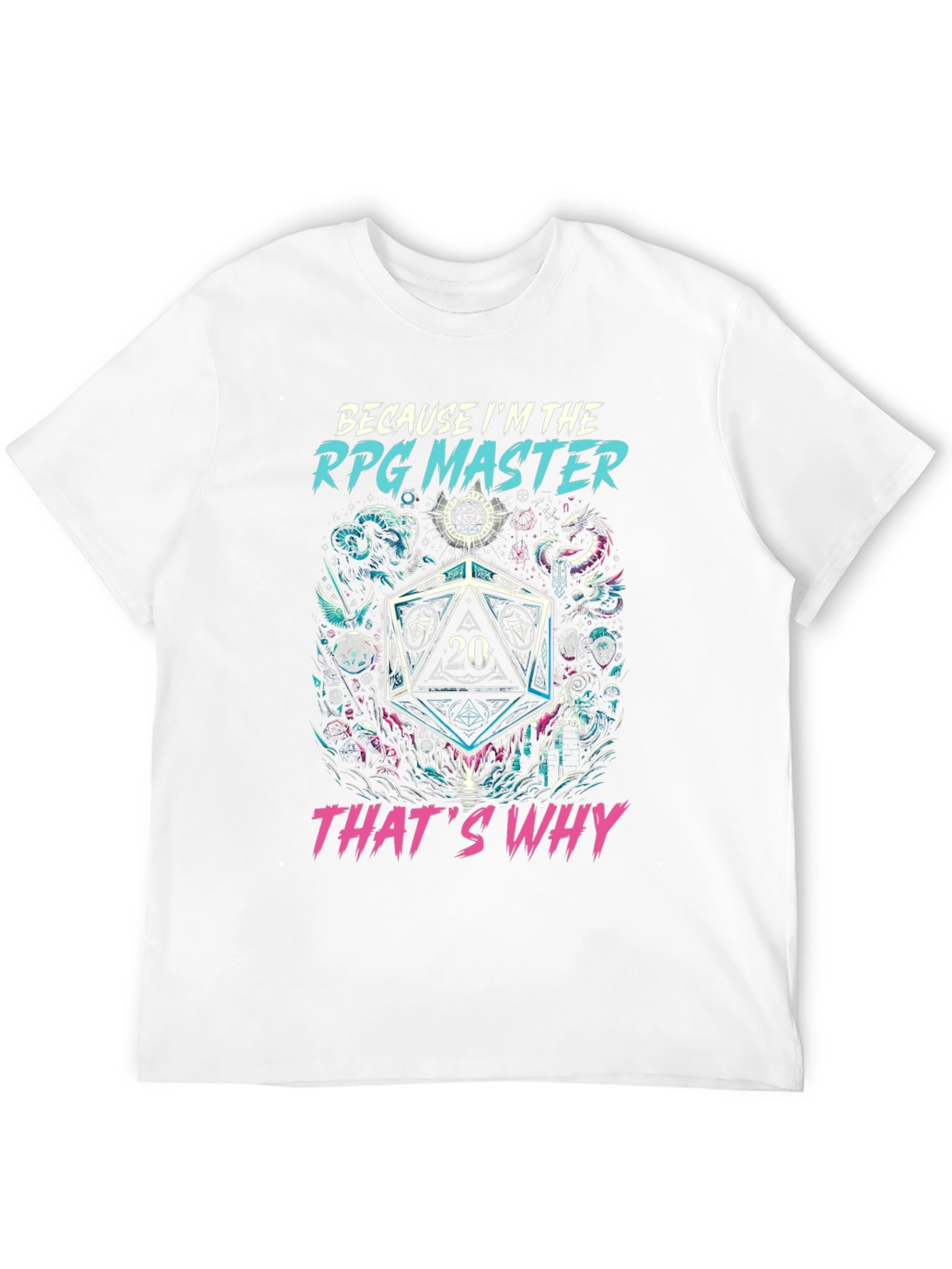 RPG Master T-Shirt: D&D Gamer Tee