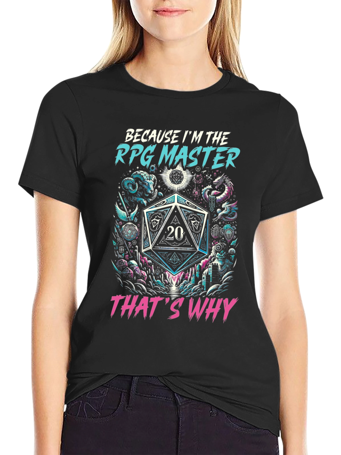 RPG Master T-Shirt: D&D Gamer Tee