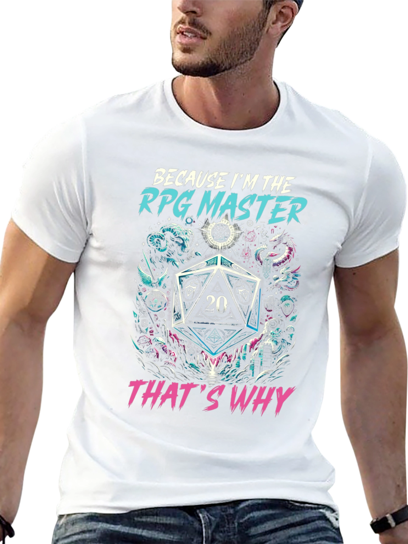RPG Master T-Shirt: D&D Gamer Tee