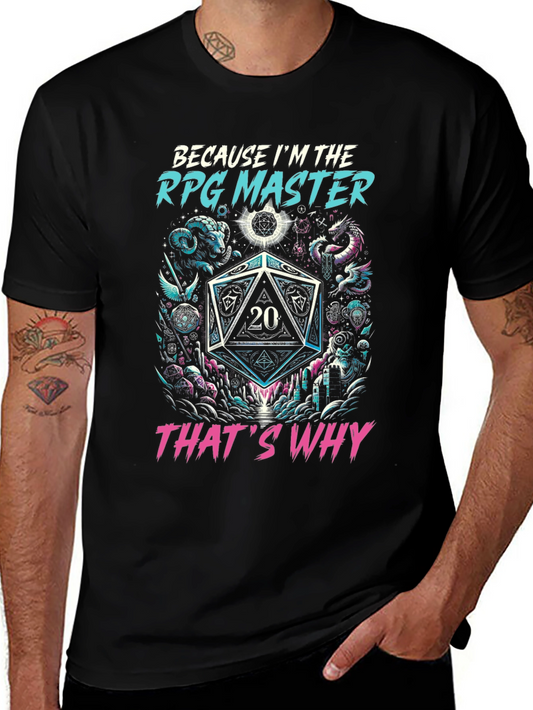 RPG Master T-Shirt: D&D Gamer Tee