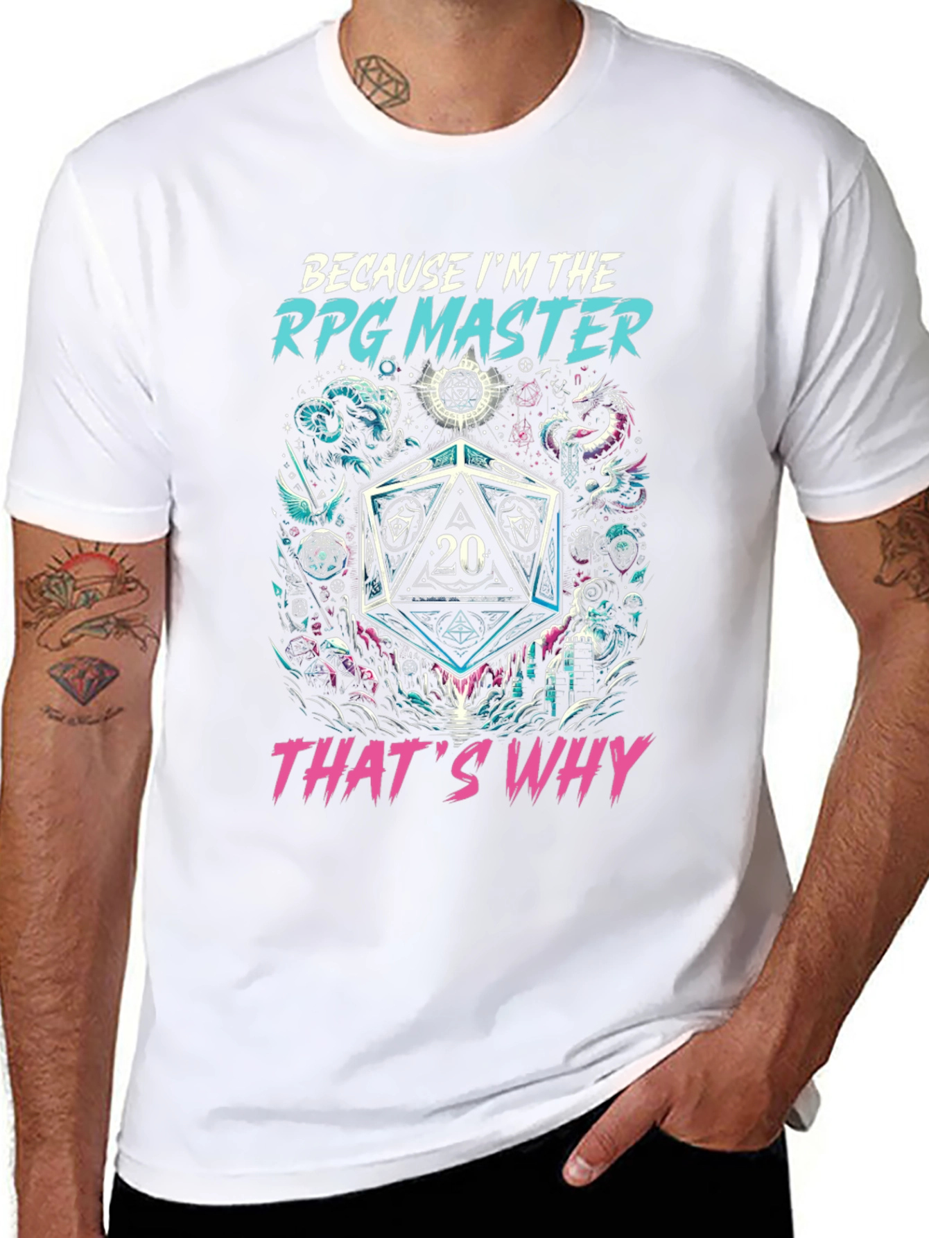 RPG Master T-Shirt: D&D Gamer Tee