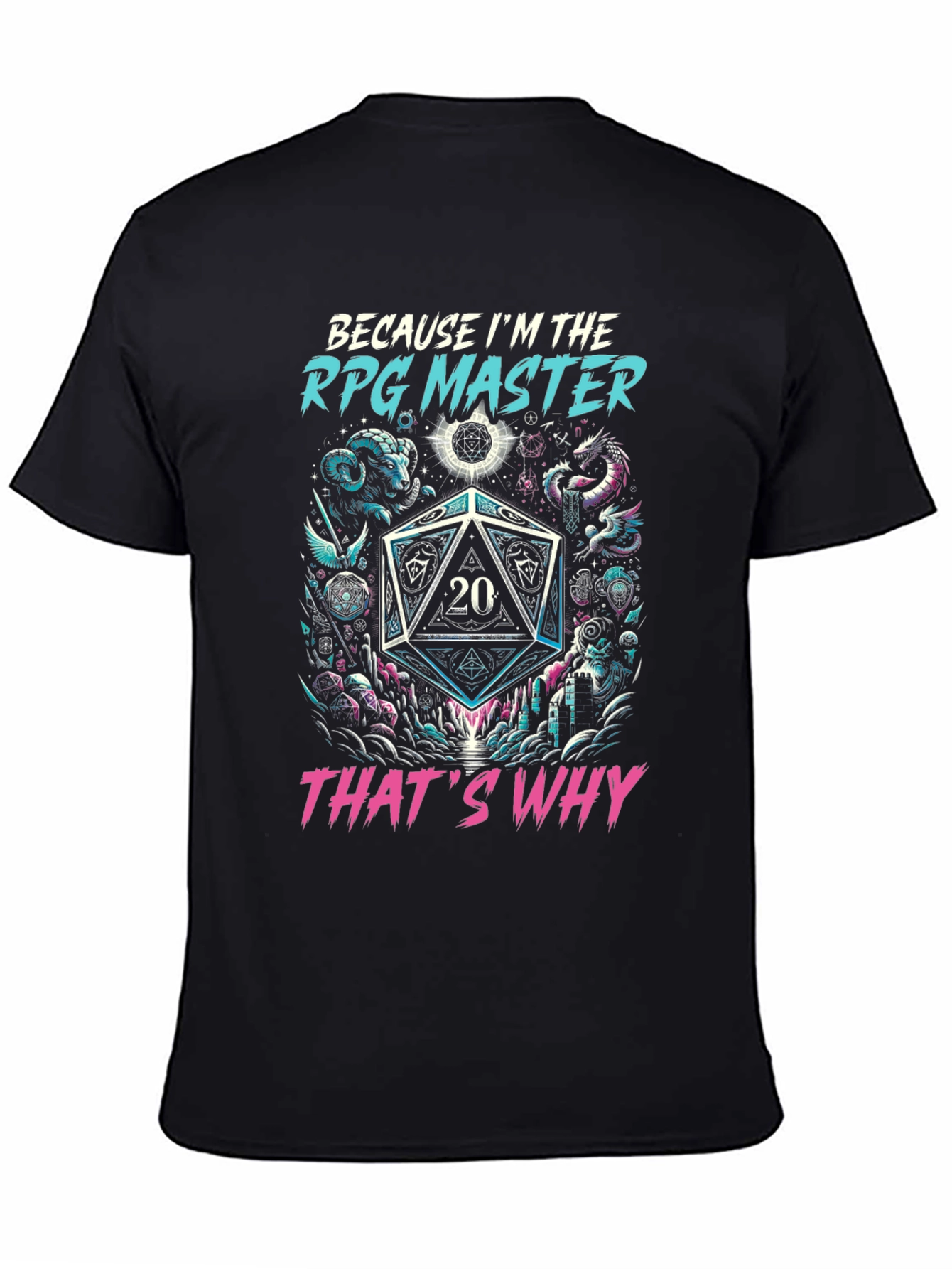 RPG Master T-Shirt: D&D Gamer Tee