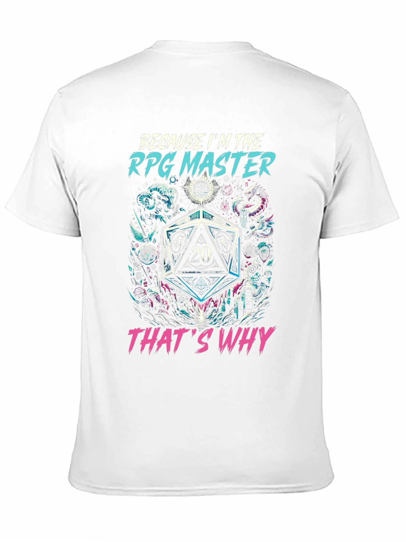 RPG Master T-Shirt: D&D Gamer Tee