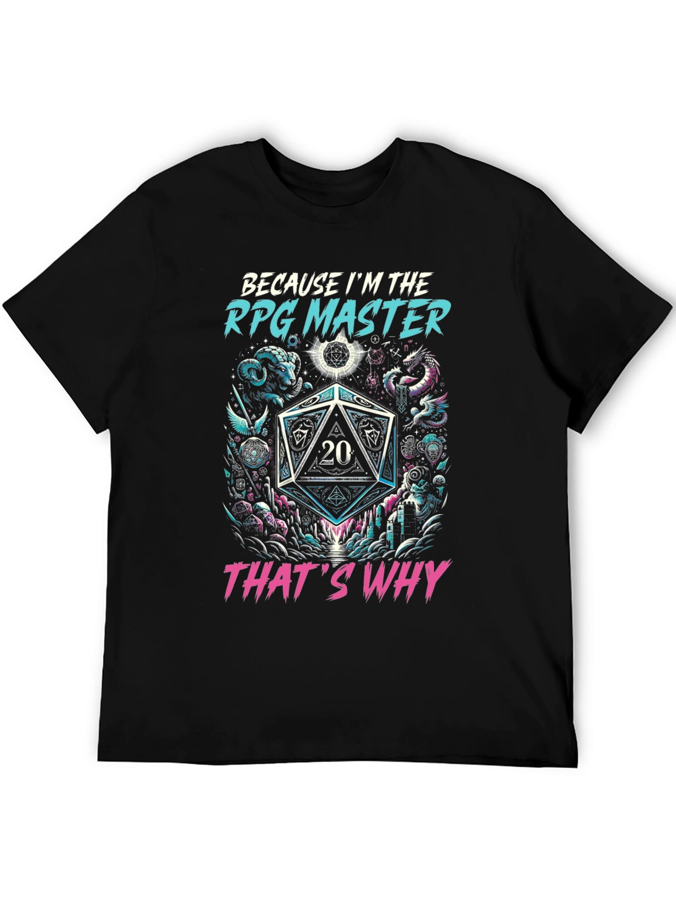 RPG Master T-Shirt: D&D Gamer Tee