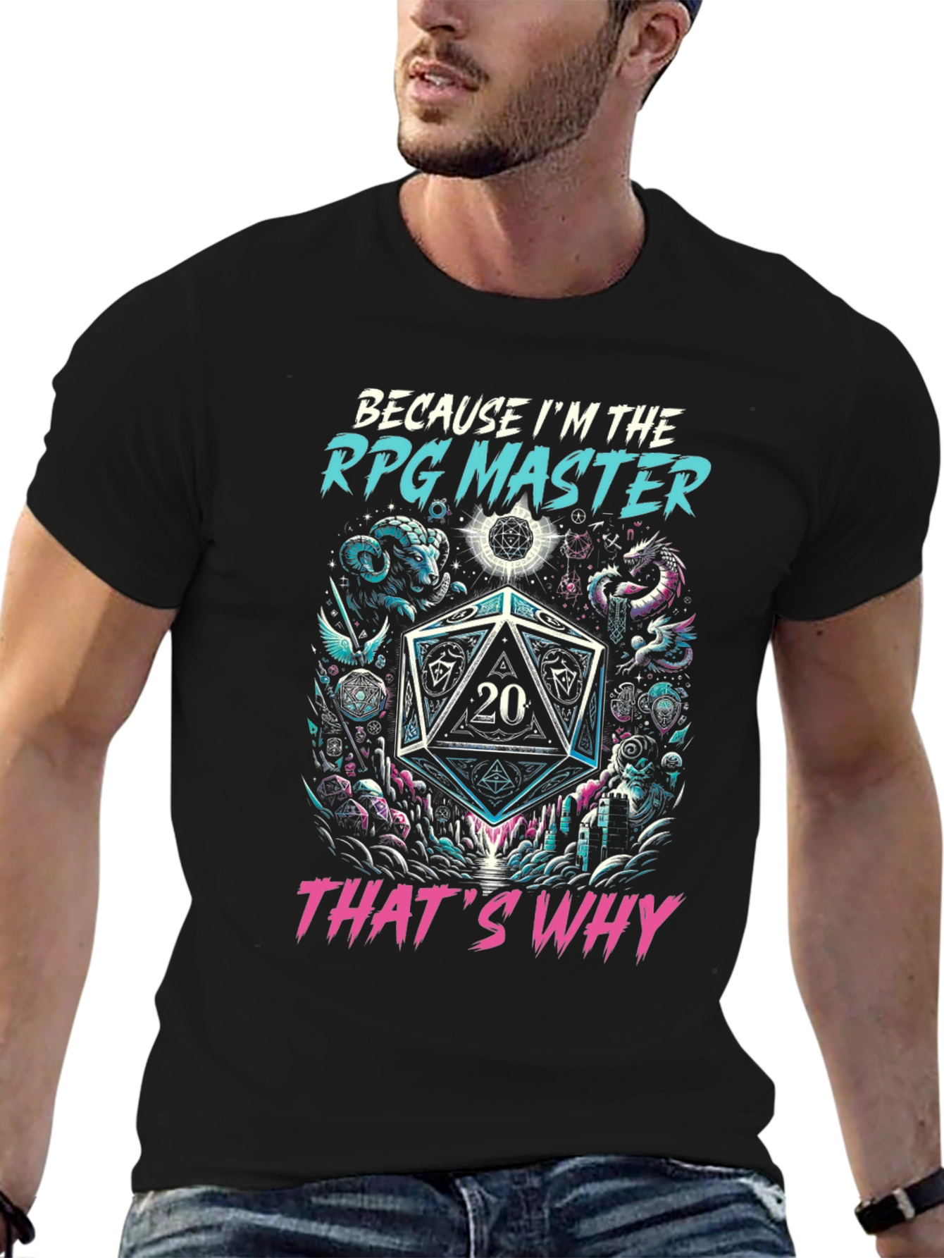 RPG Master T-Shirt: D&D Gamer Tee