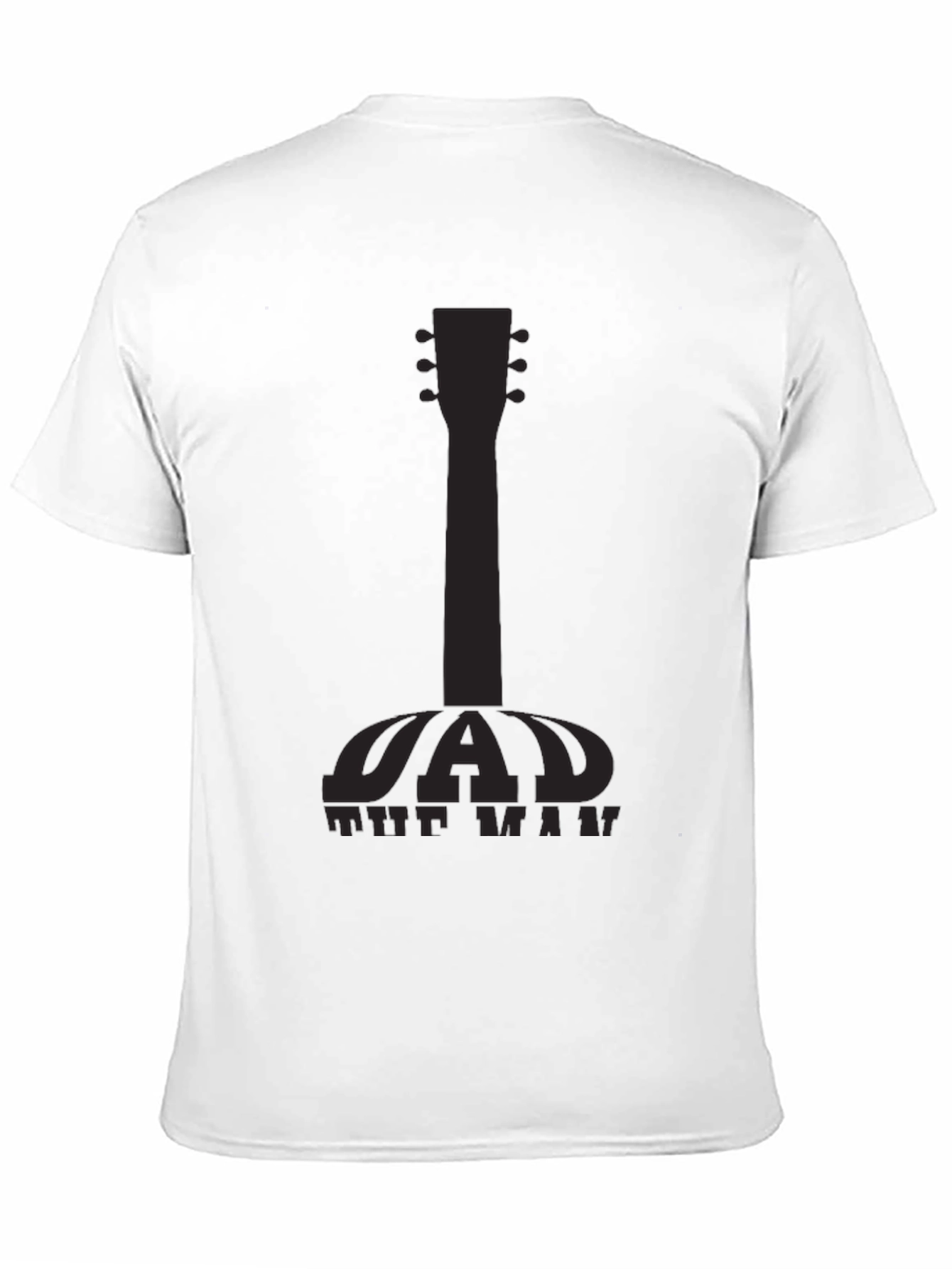 Dad The Man Guitar Graphic Tee