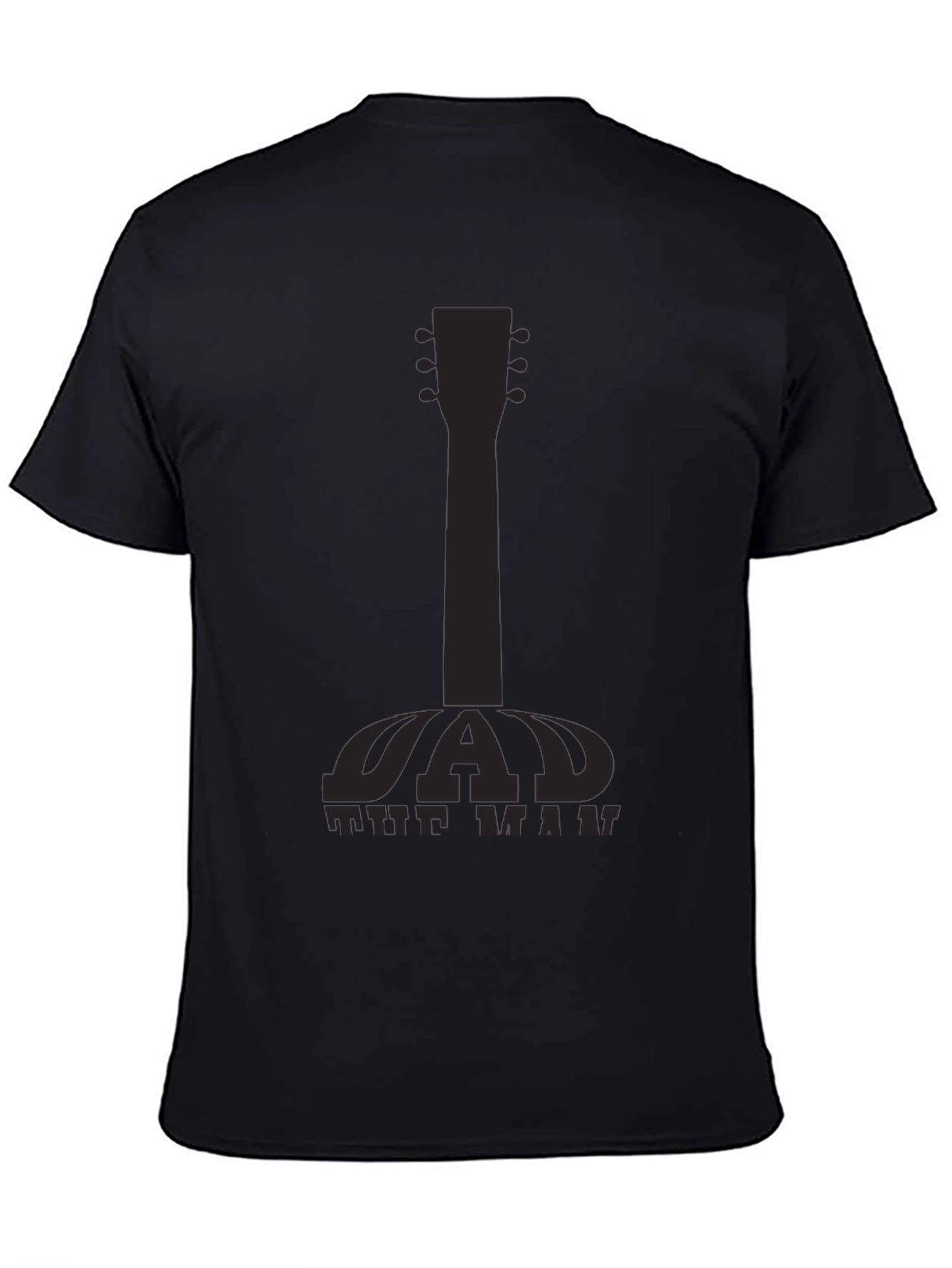 Dad The Man Guitar Graphic Tee