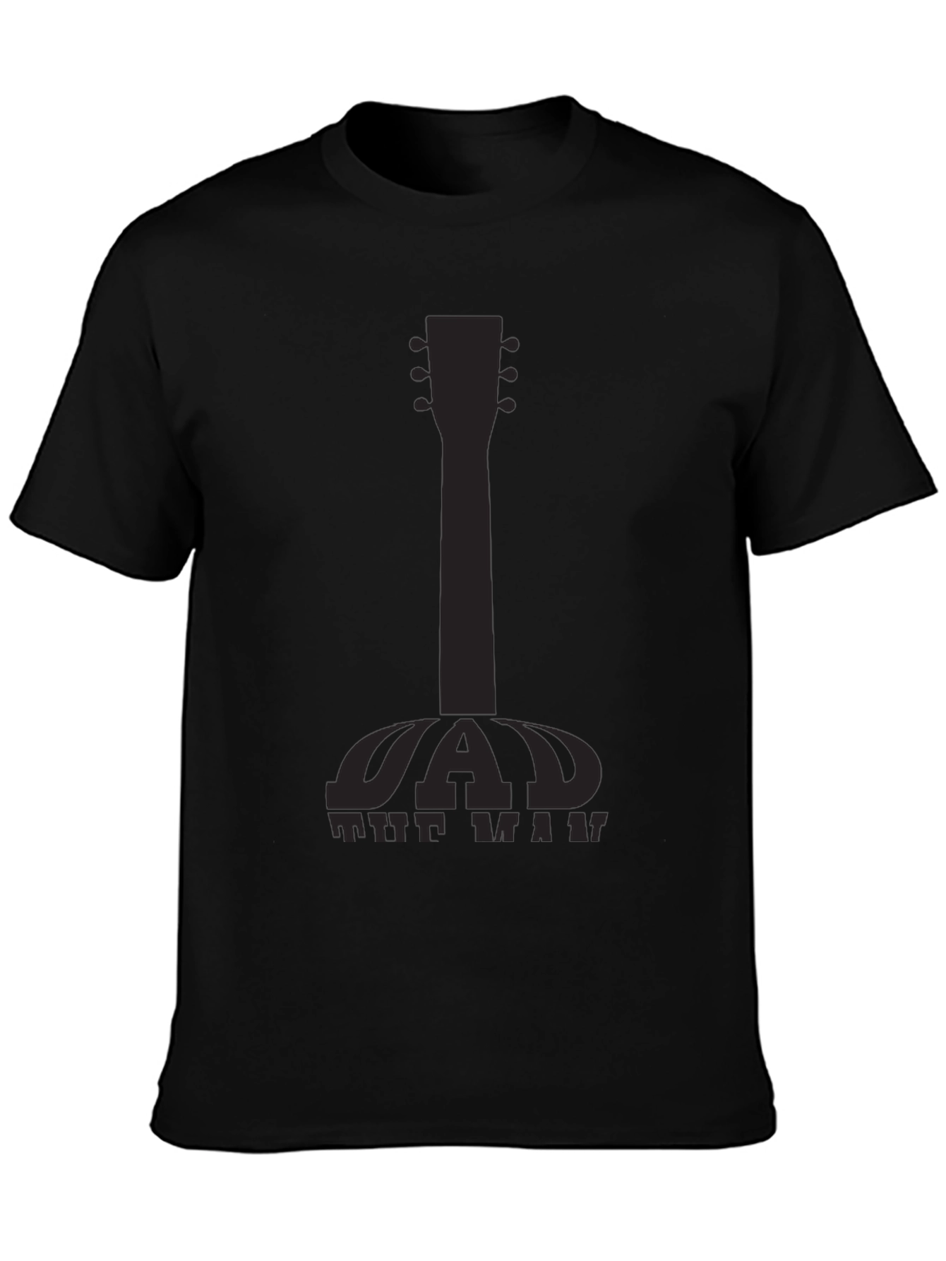 Dad The Man Guitar Graphic Tee