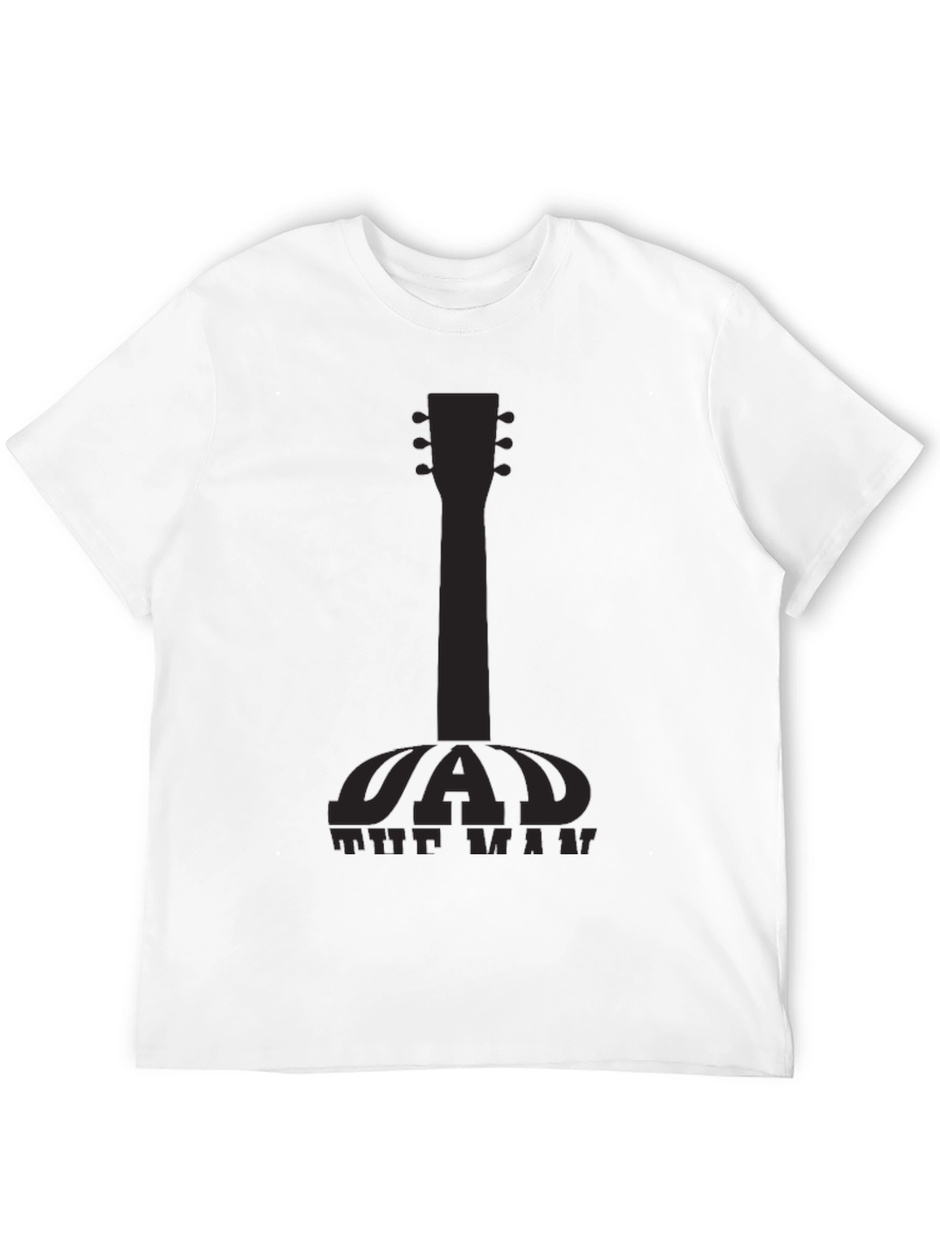 Dad The Man Guitar Graphic Tee
