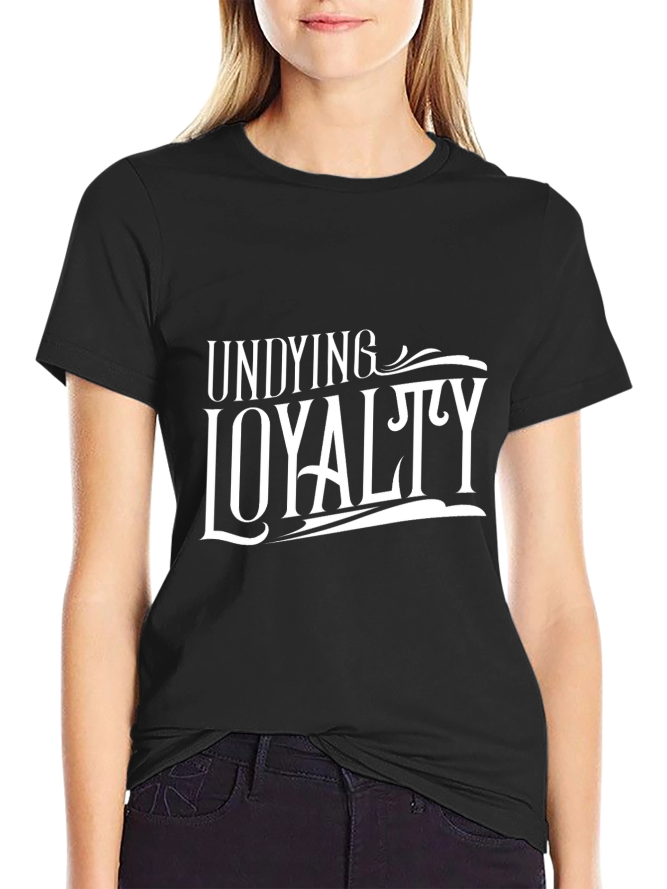 Undying Loyalty Graphic T-Shirt - Black