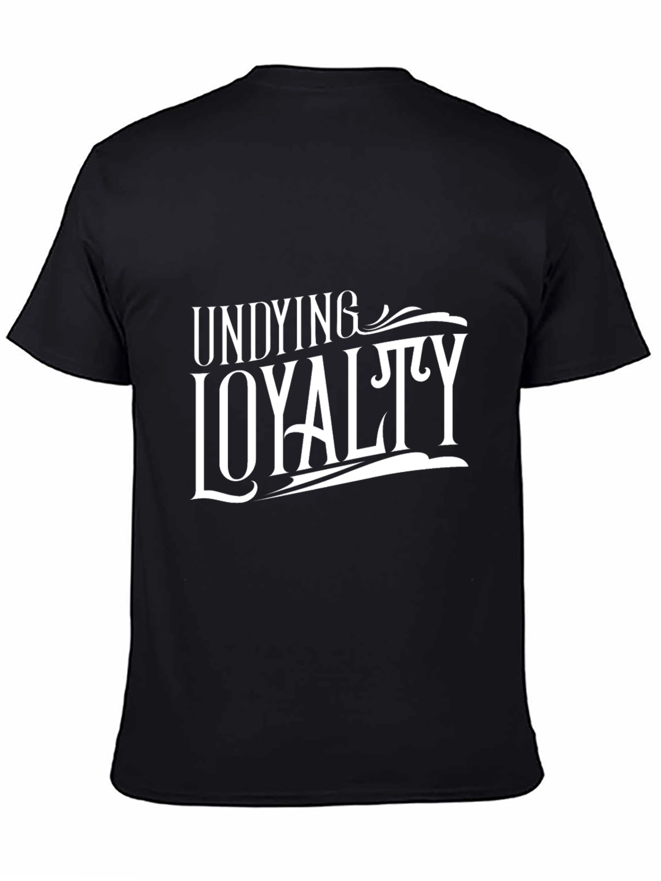 Undying Loyalty Graphic T-Shirt - Black