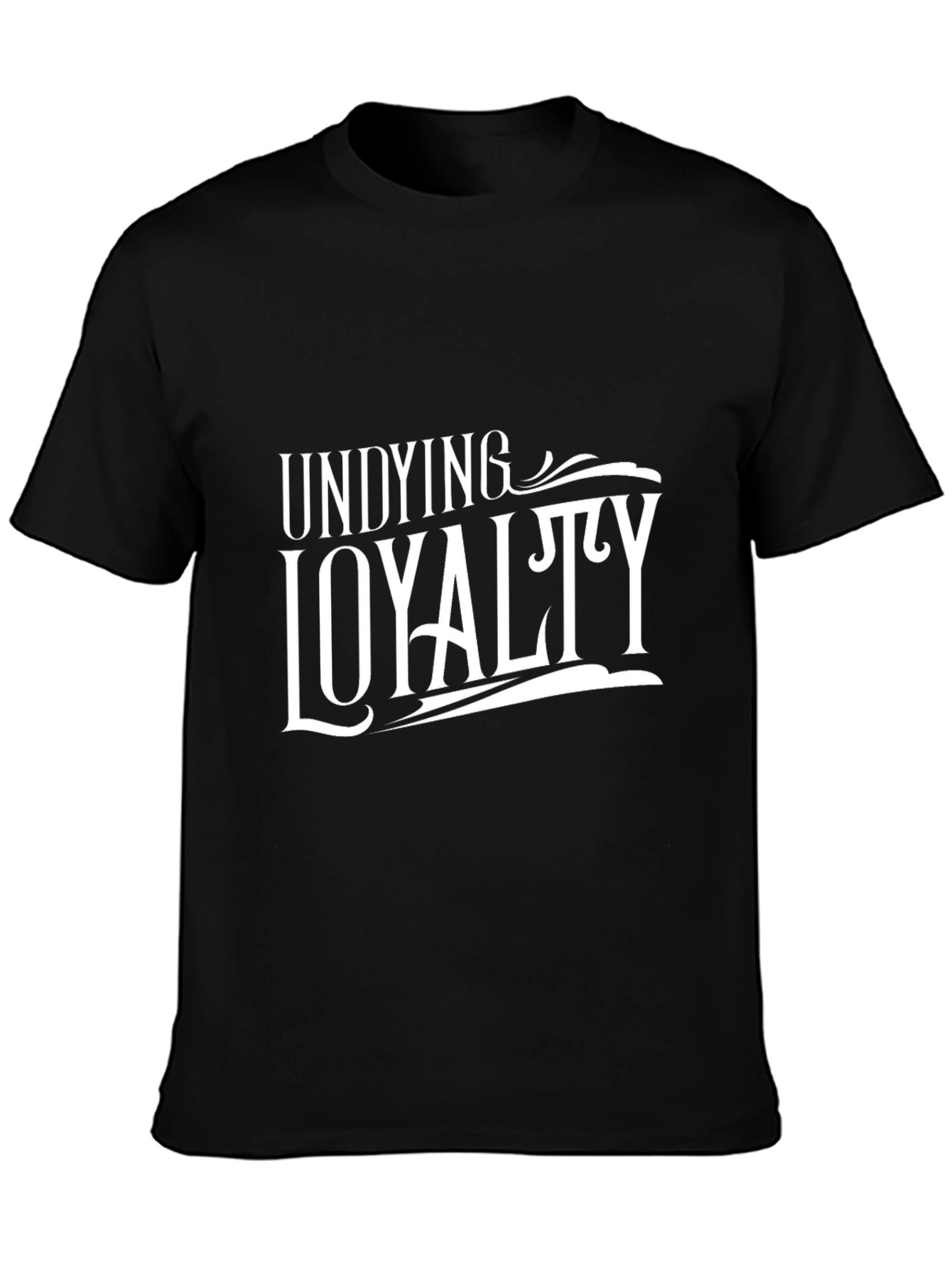 Undying Loyalty Graphic T-Shirt - Black