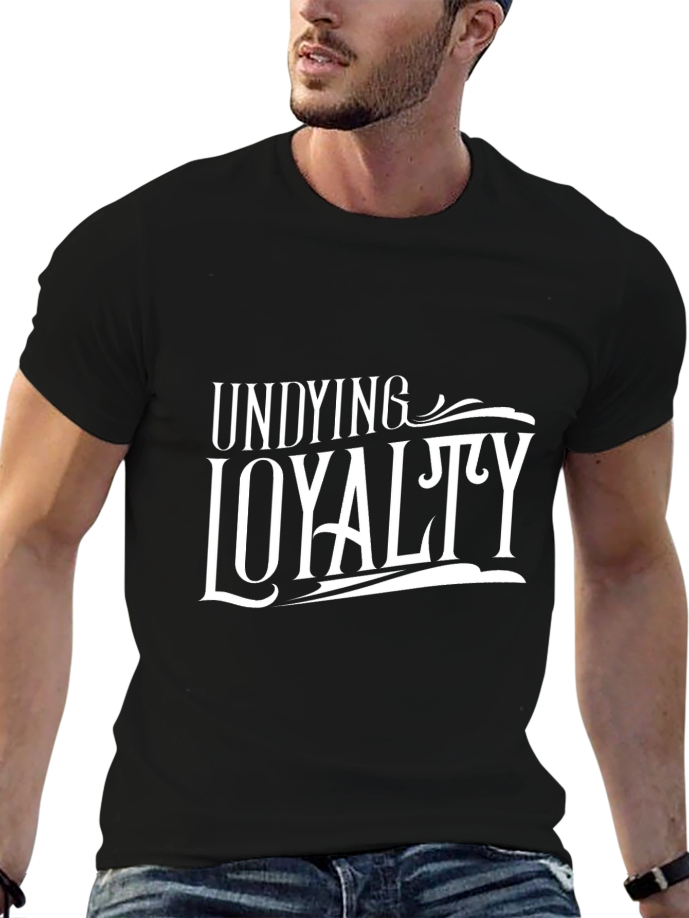 Undying Loyalty Graphic T-Shirt - Black