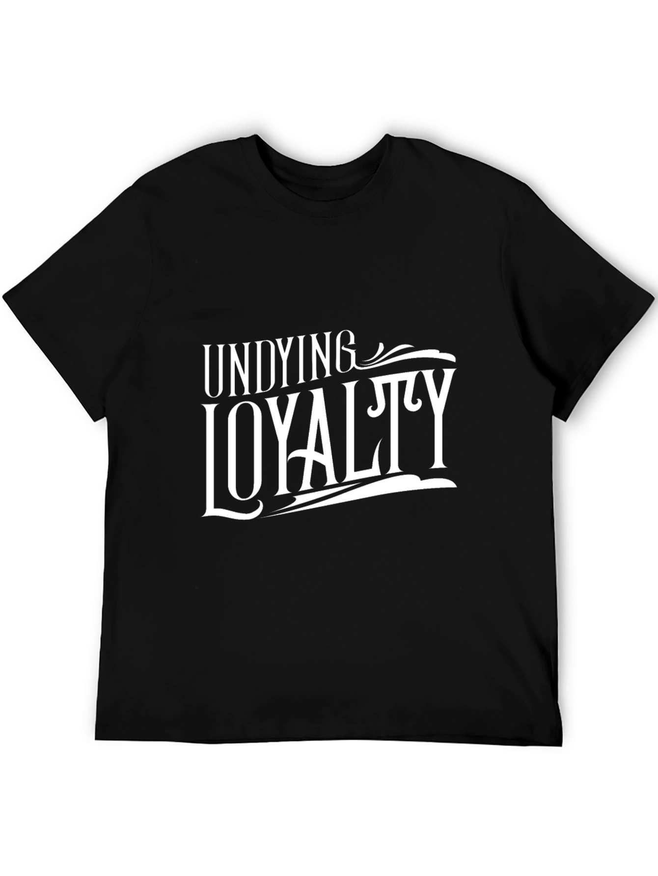 Undying Loyalty Graphic T-Shirt - Black