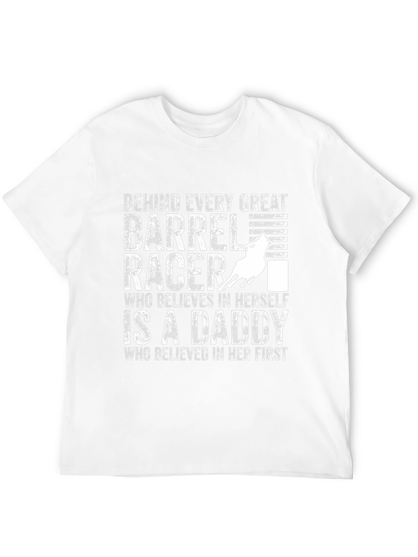 Barrel Racer Daddy T-Shirt - Great Gift!