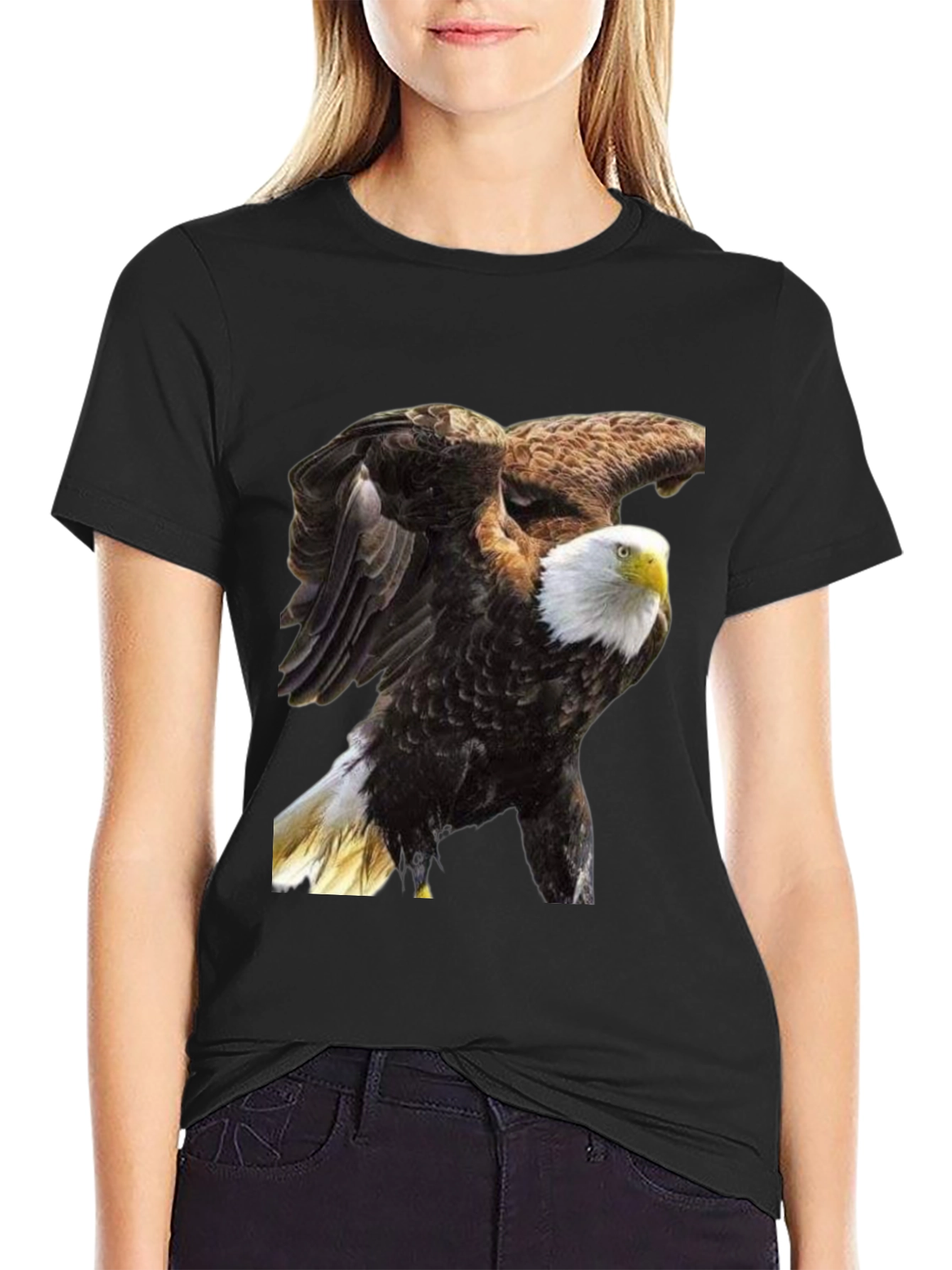 Eagle Graphic T-Shirt - Patriotic Style