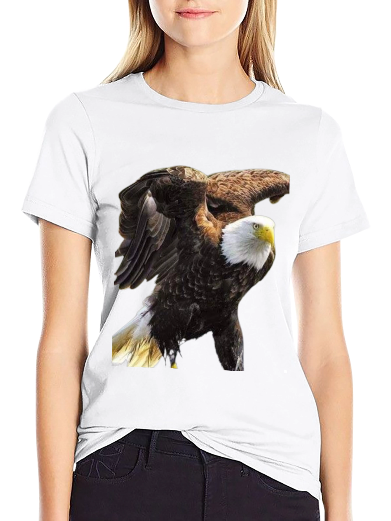 Eagle Graphic T-Shirt - Patriotic Style