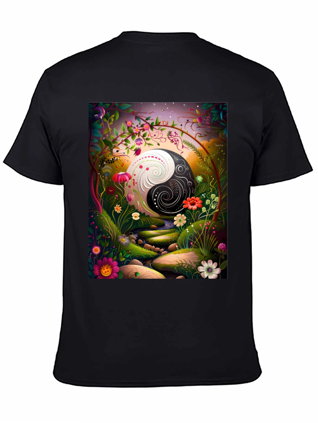 Yin Yang Garden T-Shirt - Balance & Harmony