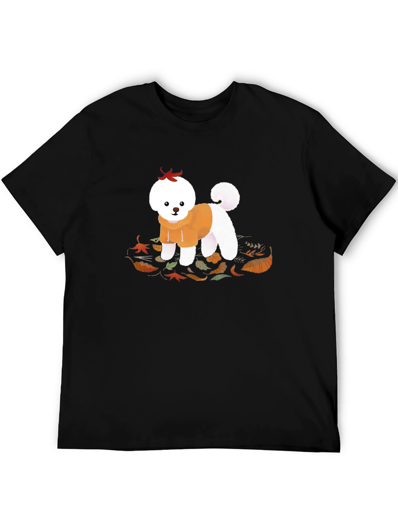 Cute Dog in Hoodie T-Shirt
