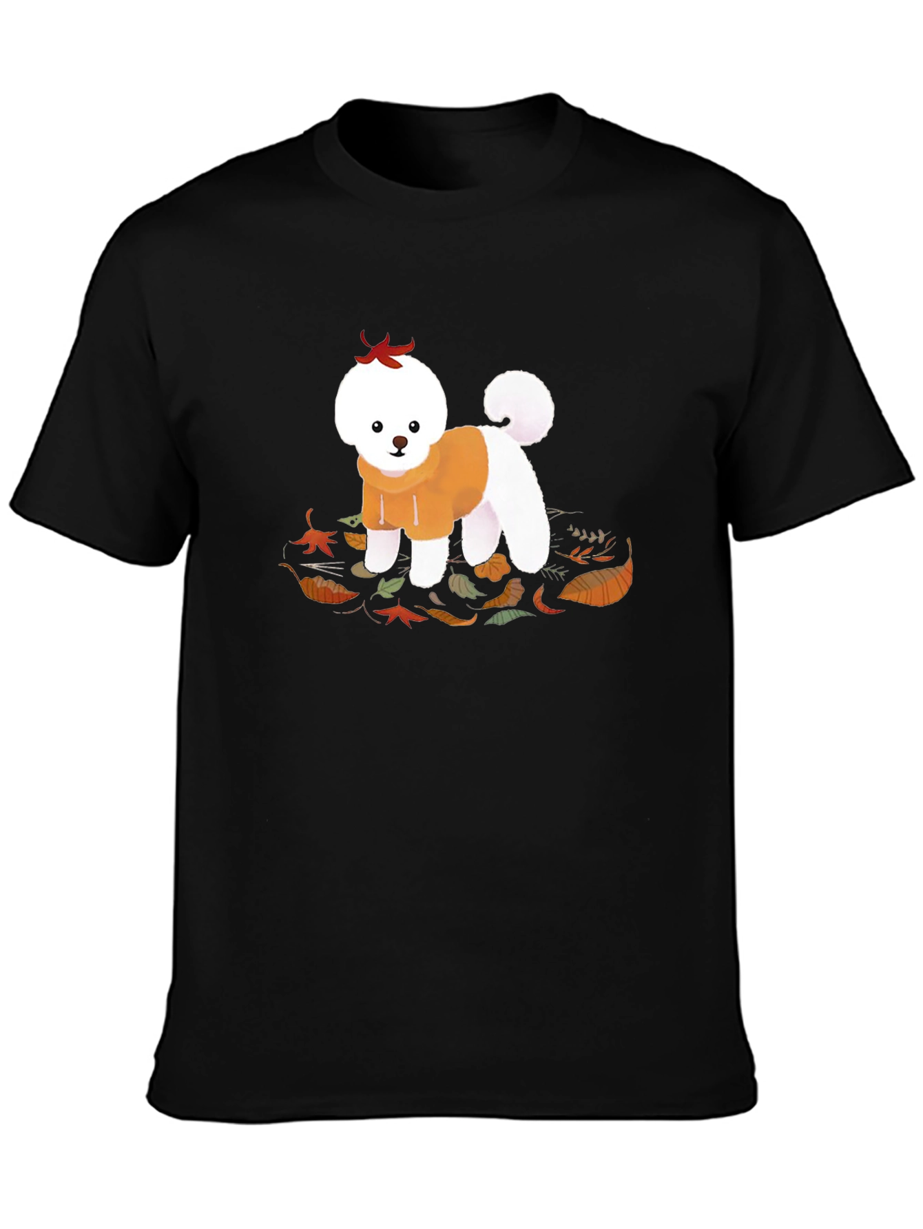 Cute Dog in Hoodie T-Shirt