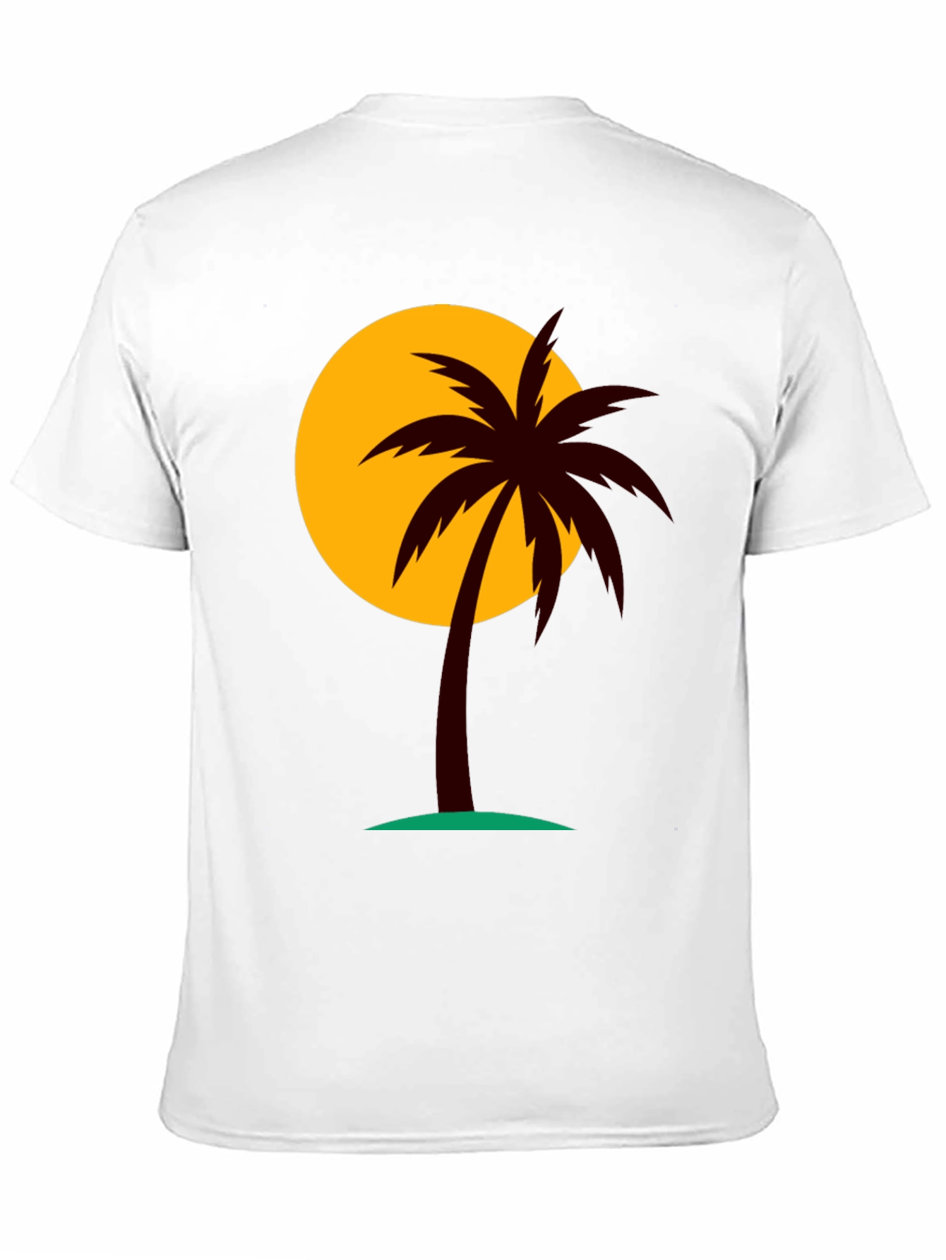 Sunset Palm Tree Graphic T-Shirt