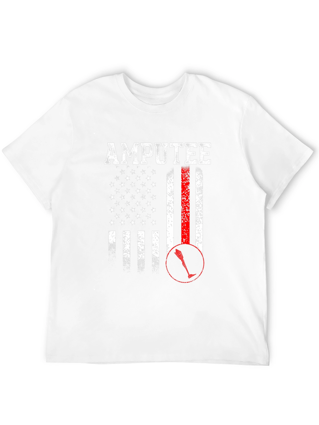 Amputee American Flag Graphic Tee
