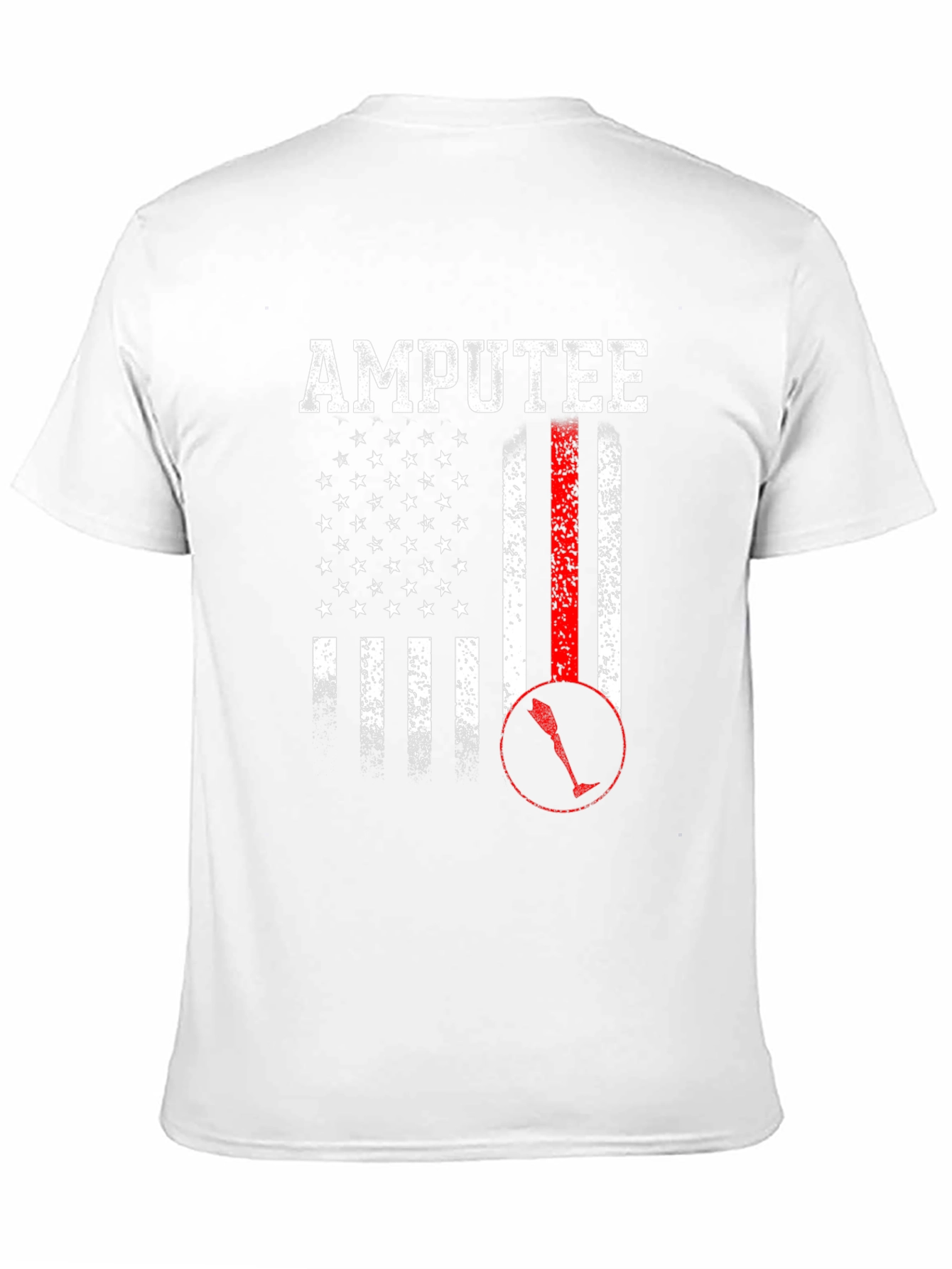 Amputee American Flag Graphic Tee